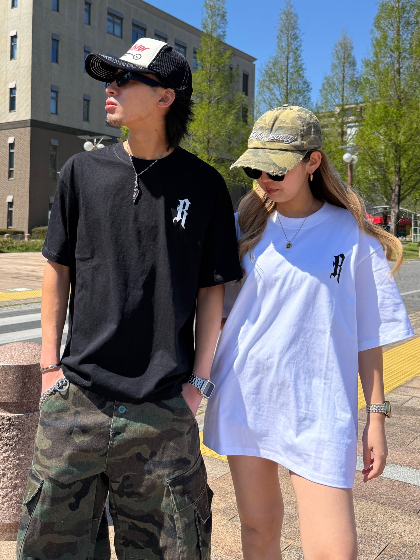 オーバーロゴTシャツ DPB73607