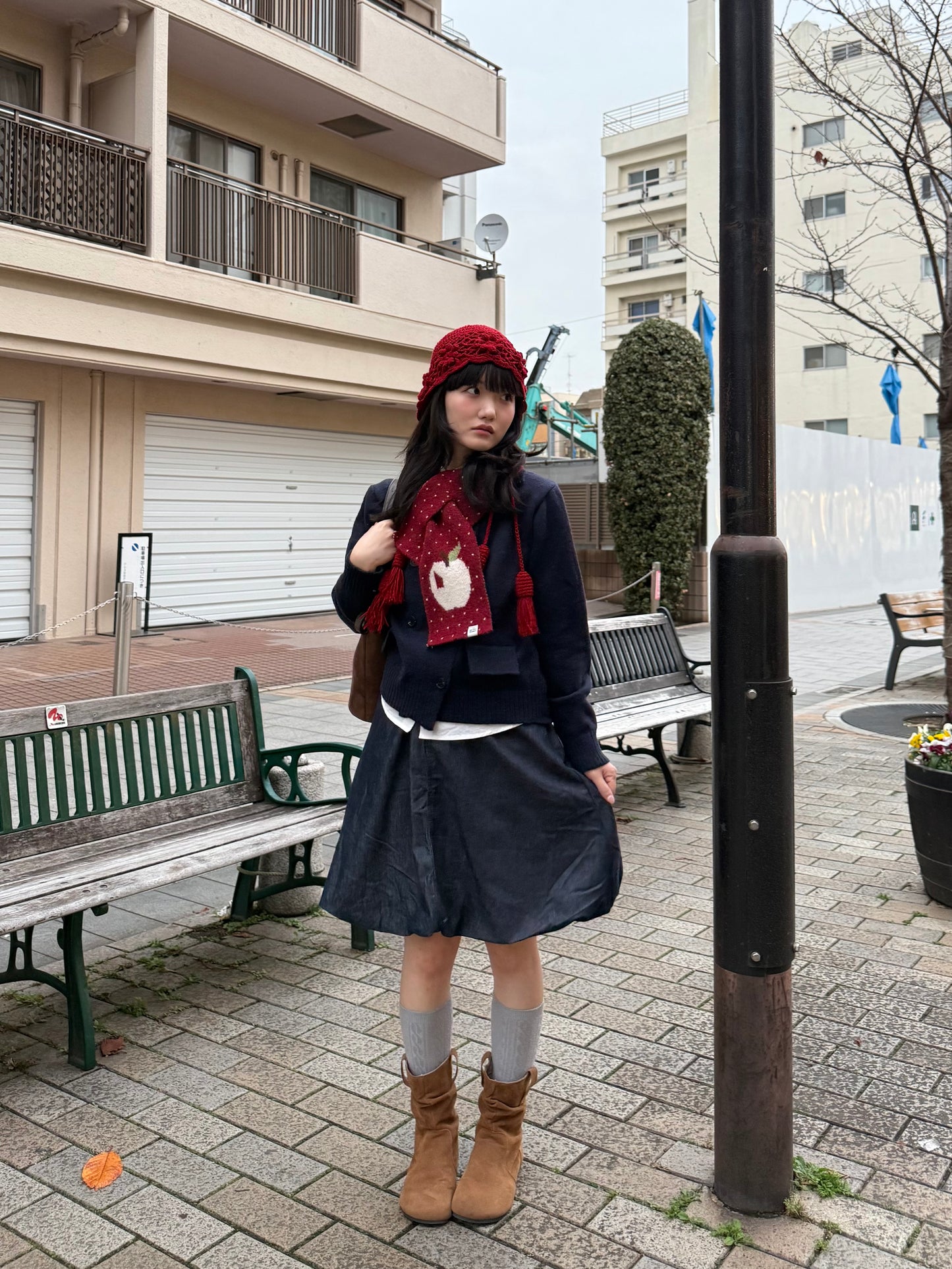 ダブルボタンセーター DPA43736