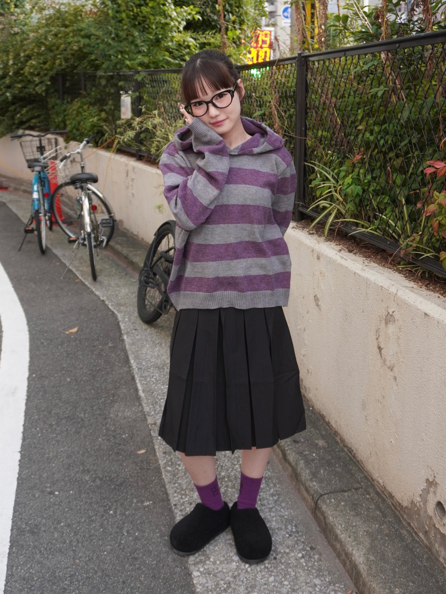 ミディアムプリーツスカート DPB85373