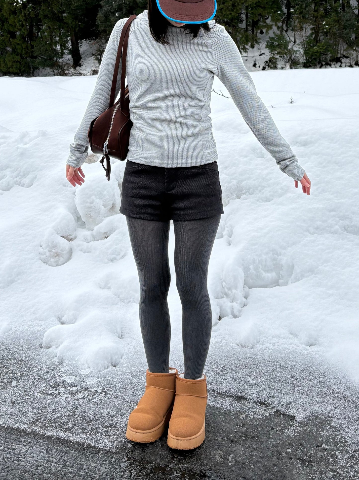 ネックポイントリブニット DPB99041