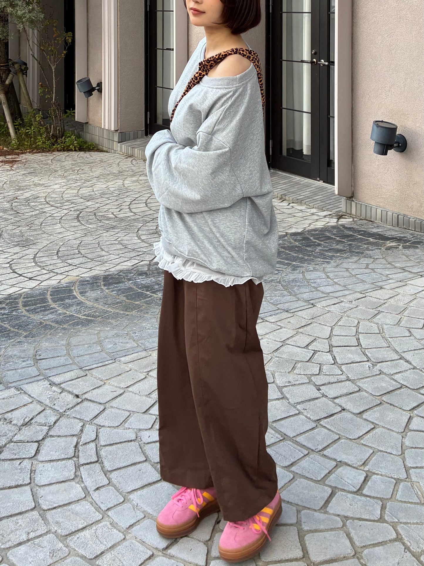 オフショルダースウェット DPA61443