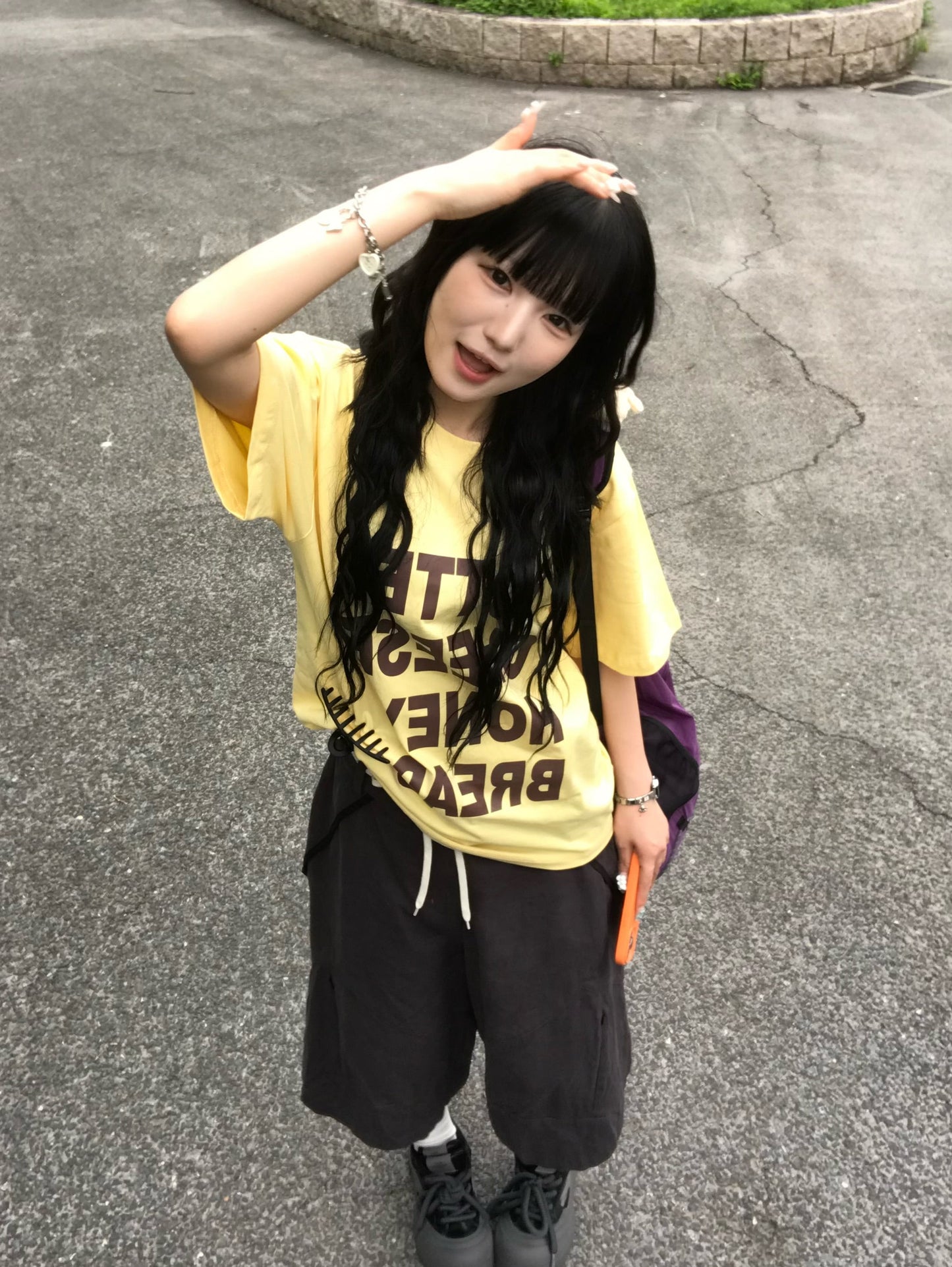 BUTTERレタリングTシャツ DPB85533