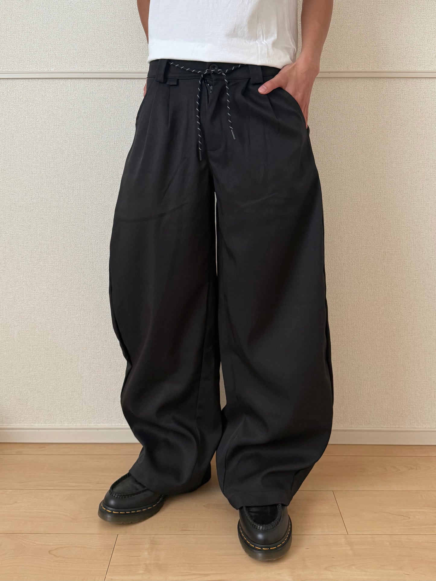 Kenshin_ウエストコードモップパンツ DPB73409