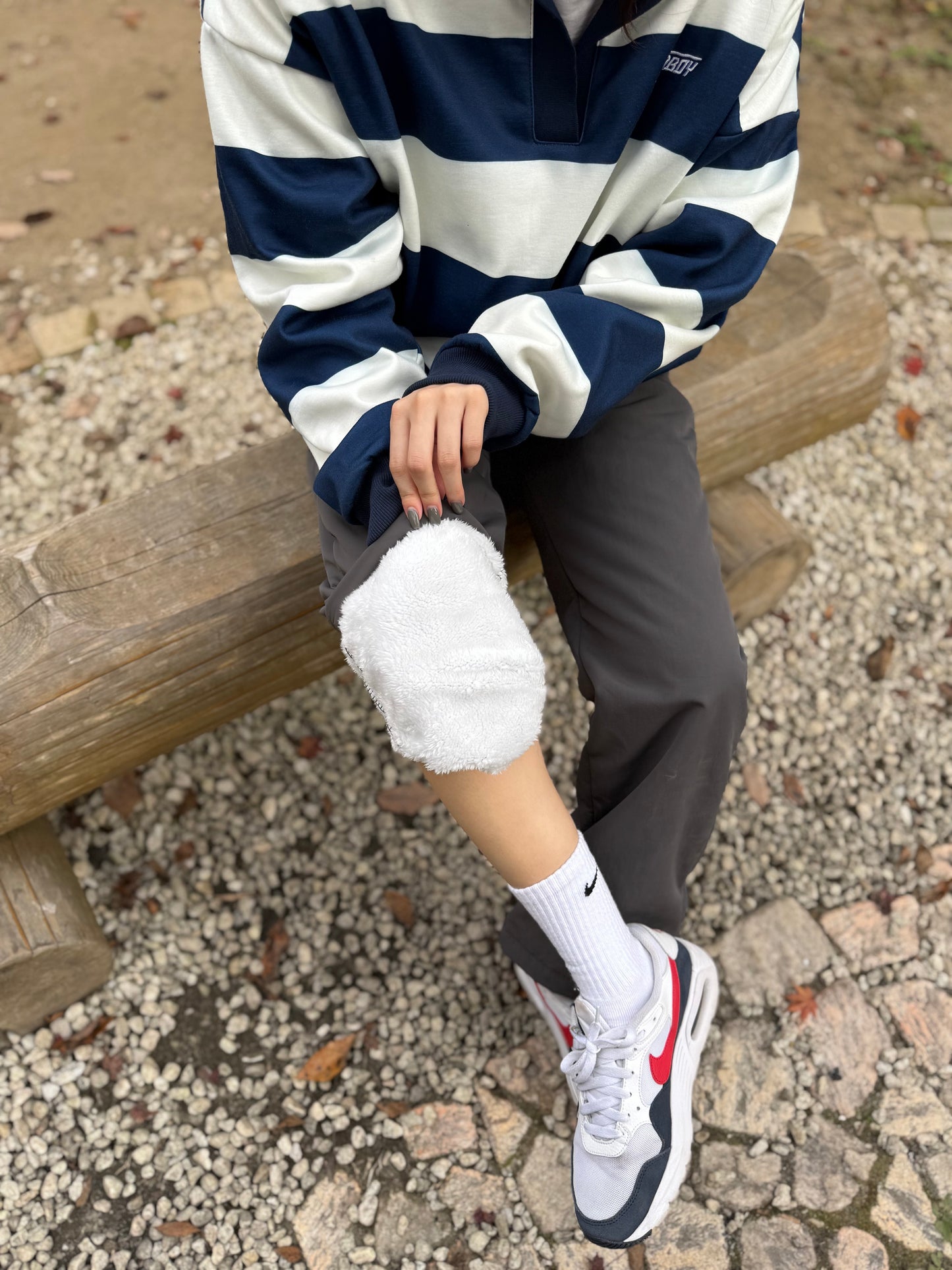 カジュアルストレートパンツ DPB47489