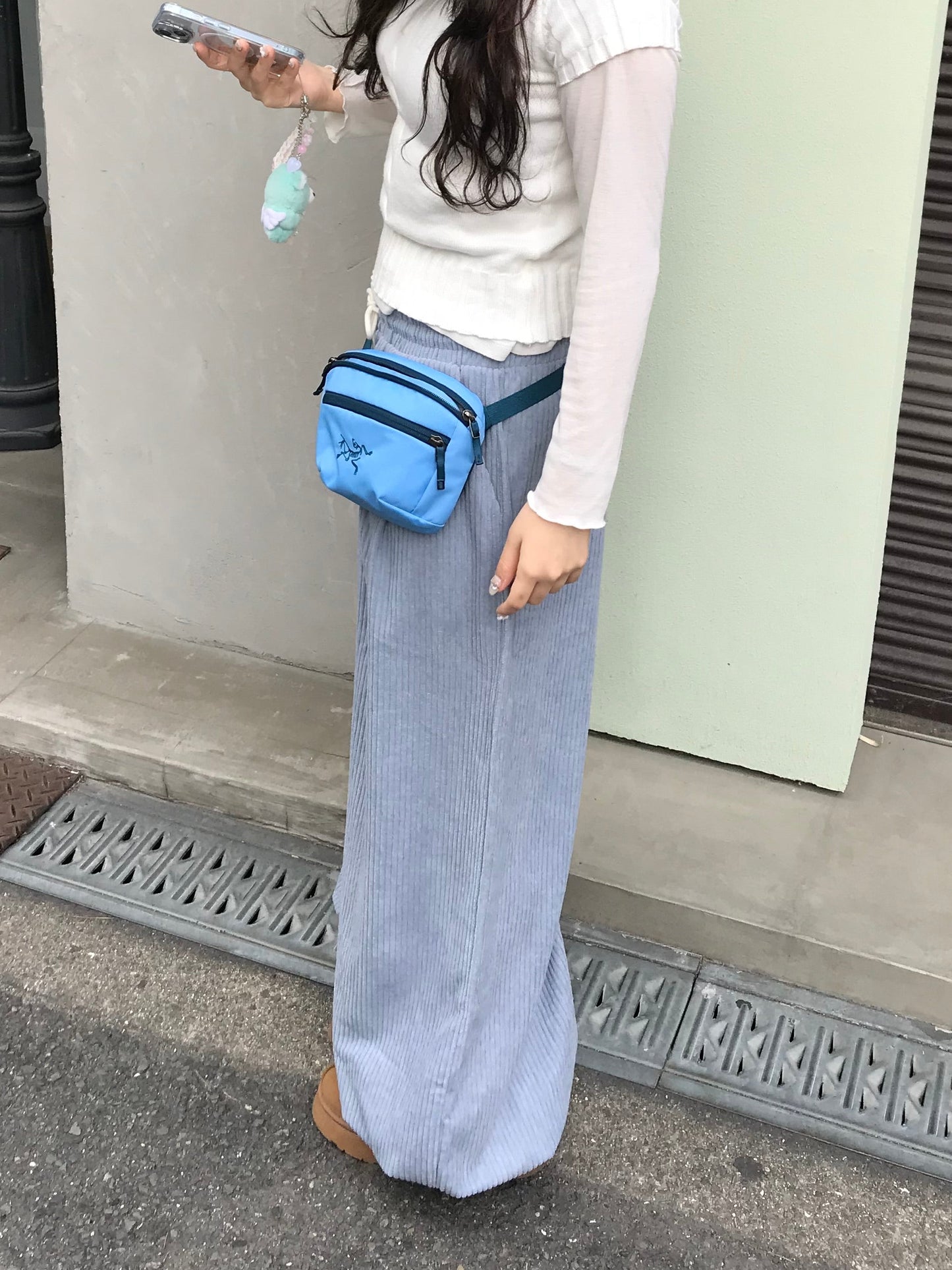 コーデュロイタックワイドパンツ DPB89176