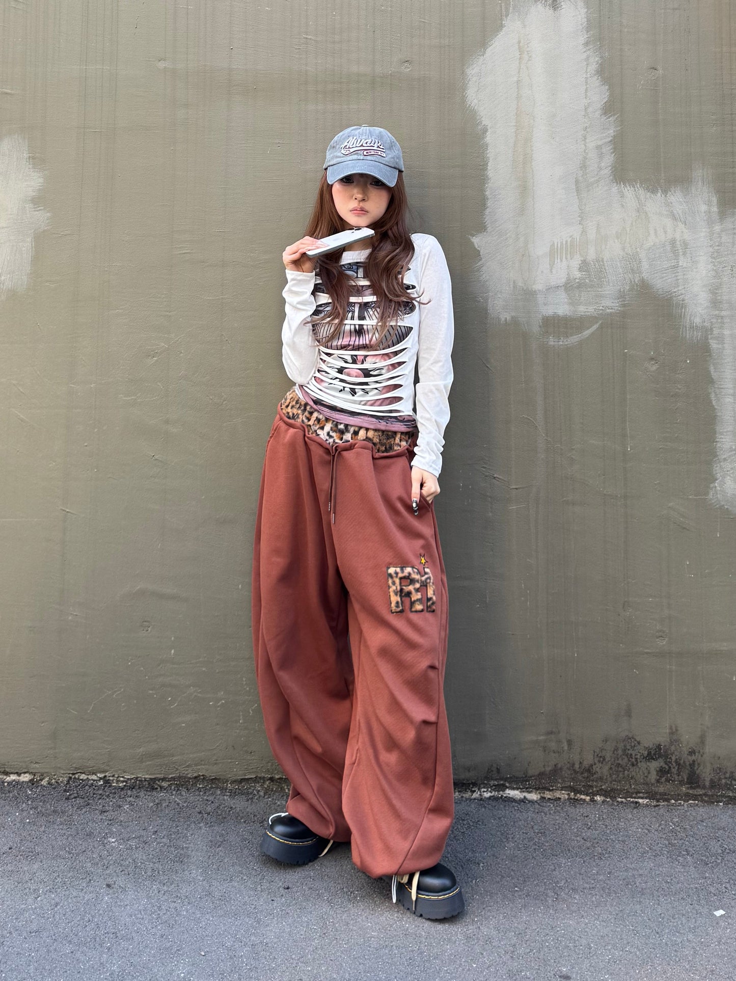 フロントカットアウトTシャツ DPB86198