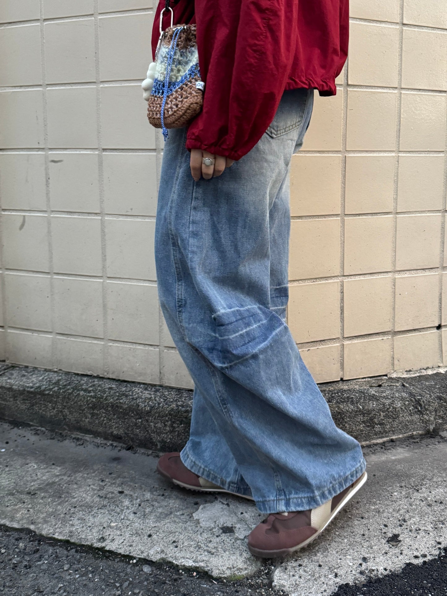 ワイドデニムパンツ DPB78198