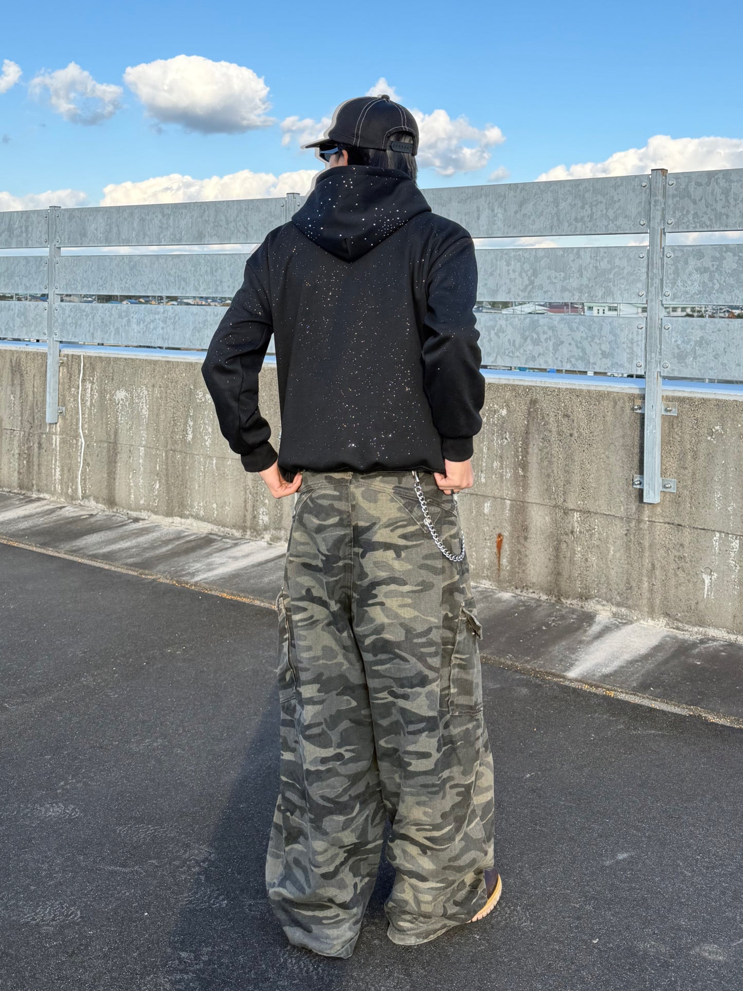 ラメジップパーカー DPB90089