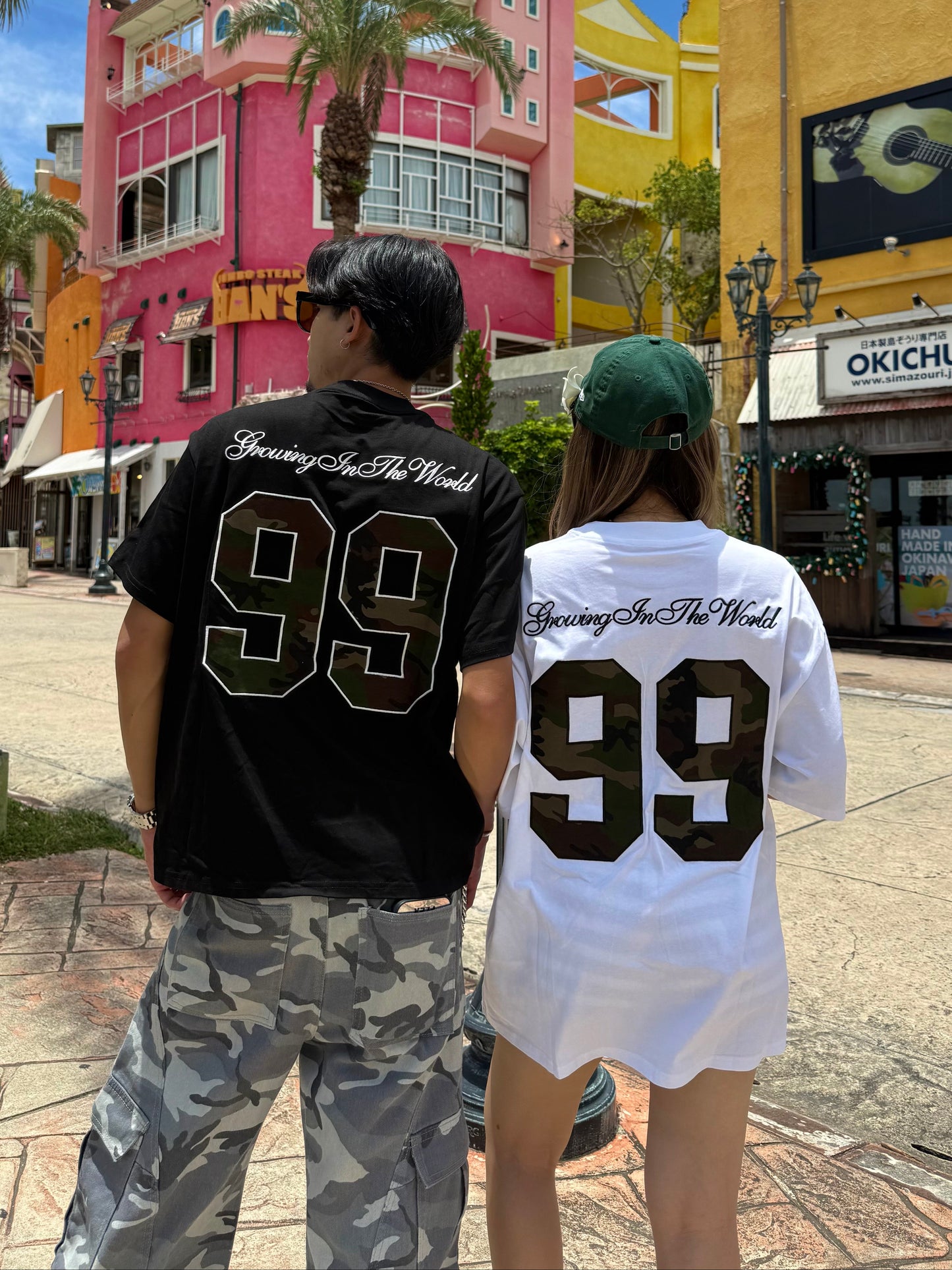 【即納】99カモフラロゴTシャツ DPB73675S