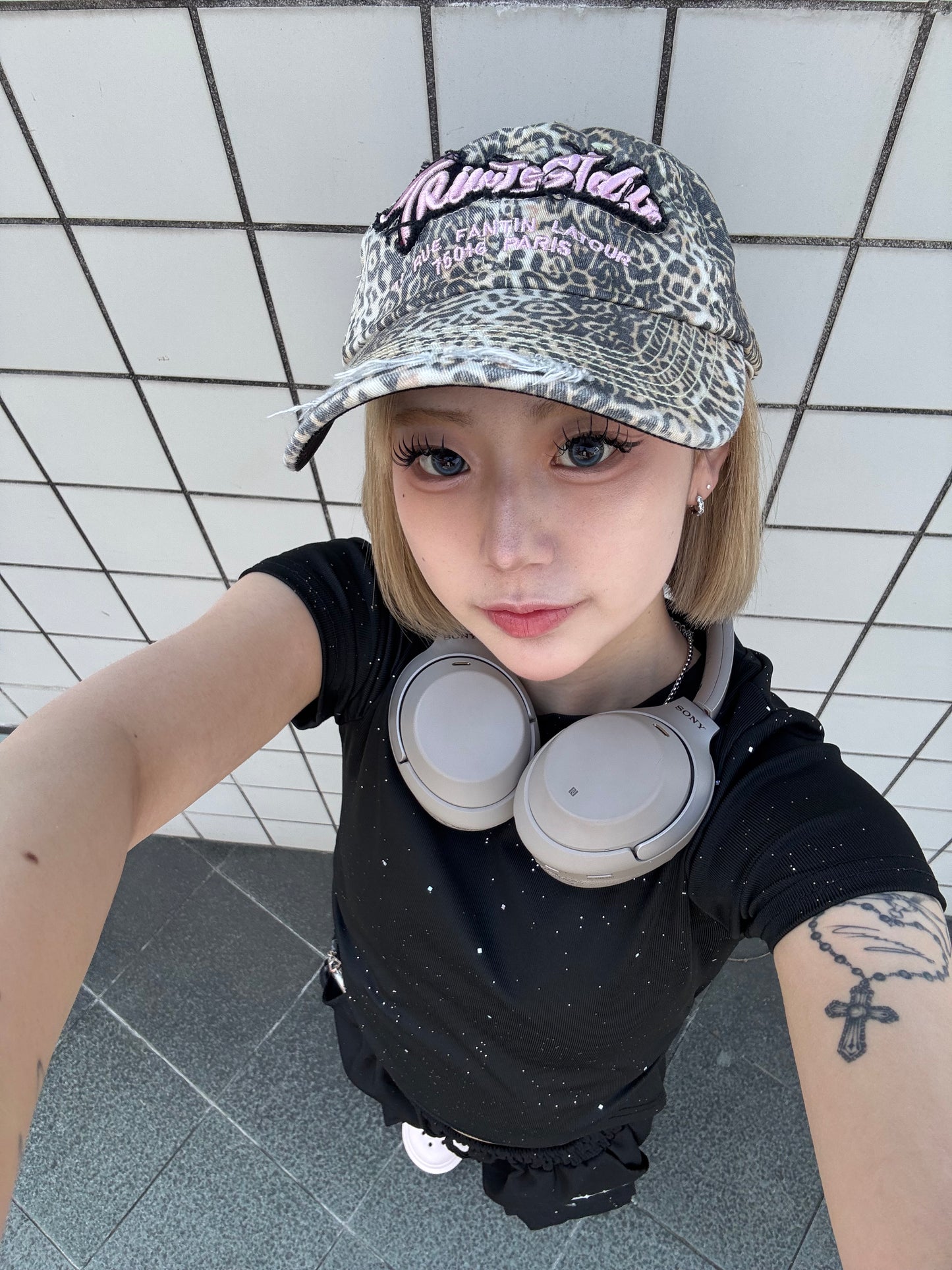 ラメクロップドTシャツ DPB86264