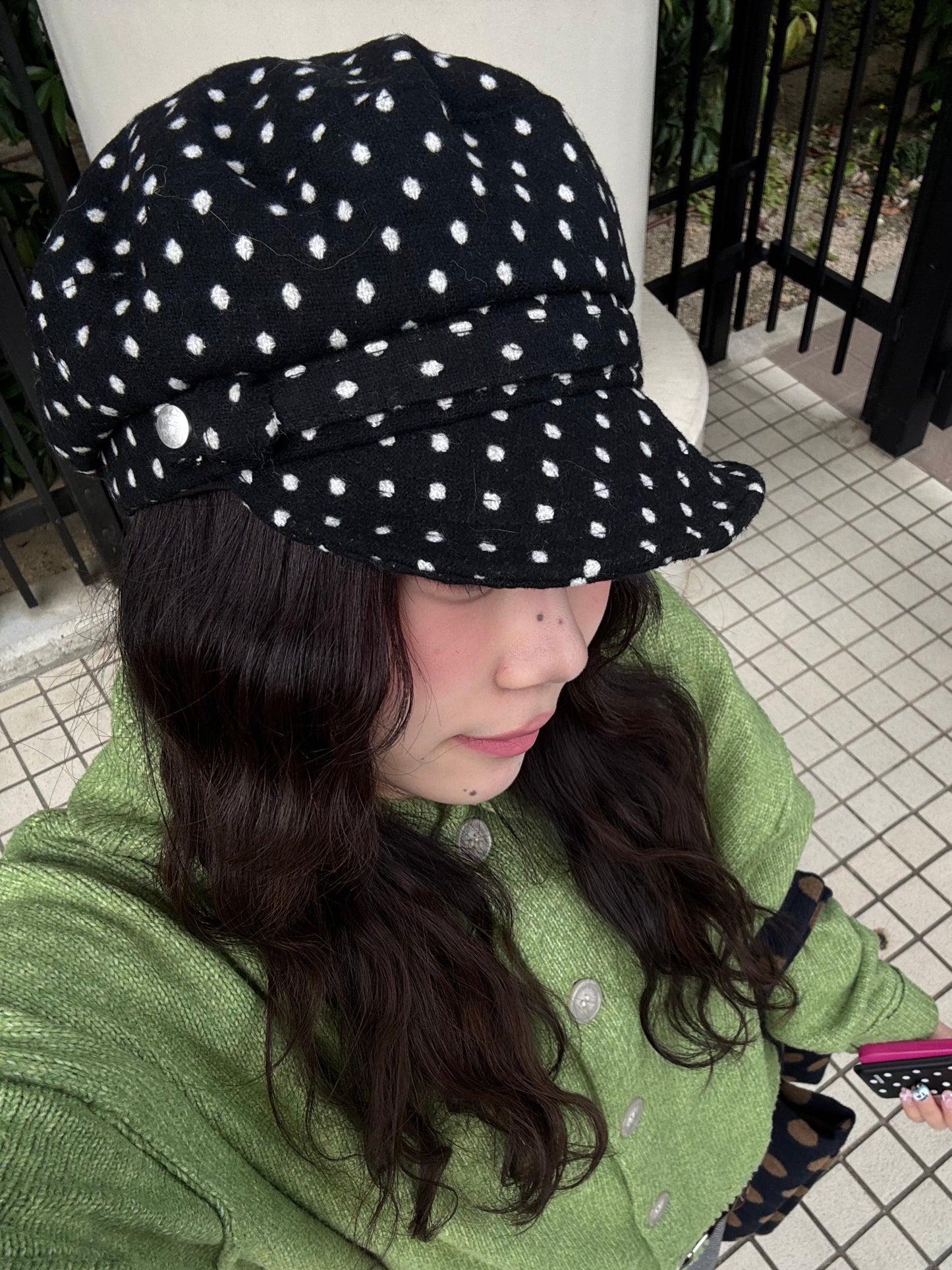 ドットキャスケットハット DPB89145