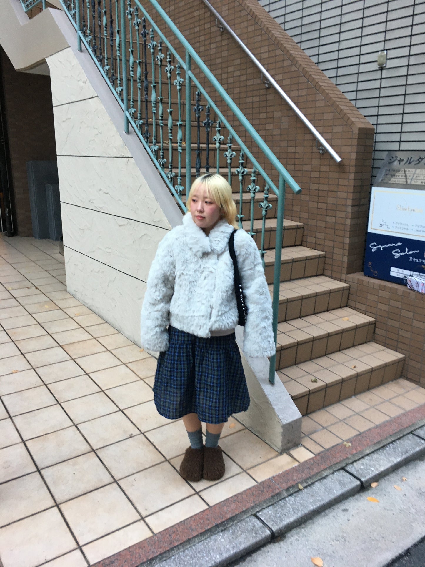 ミディアムチェックスカート DPB97039