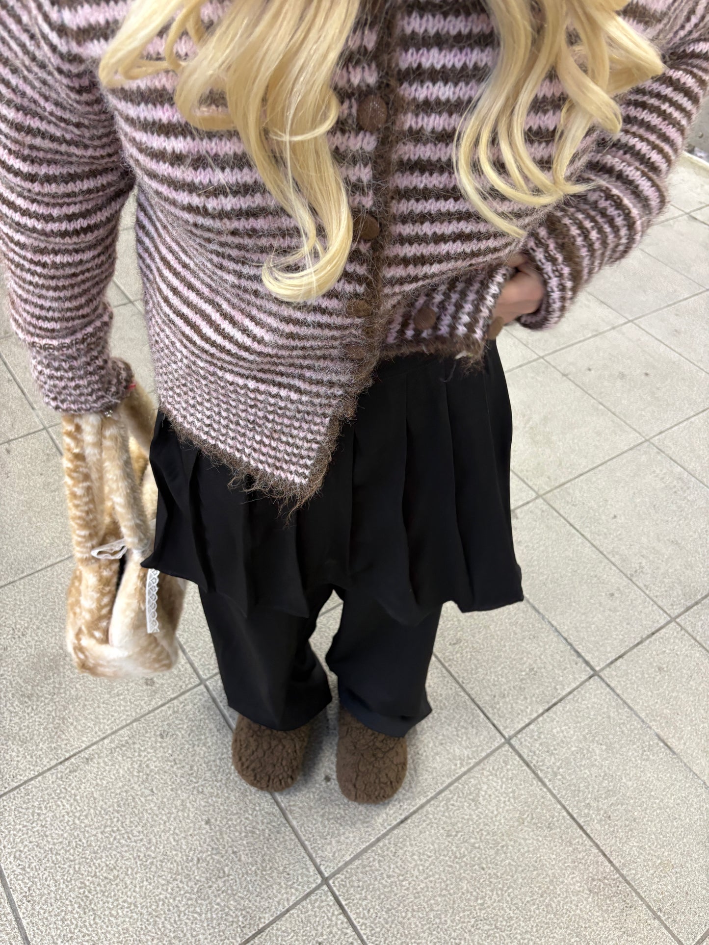 レイヤードスカートパンツ DPB97075