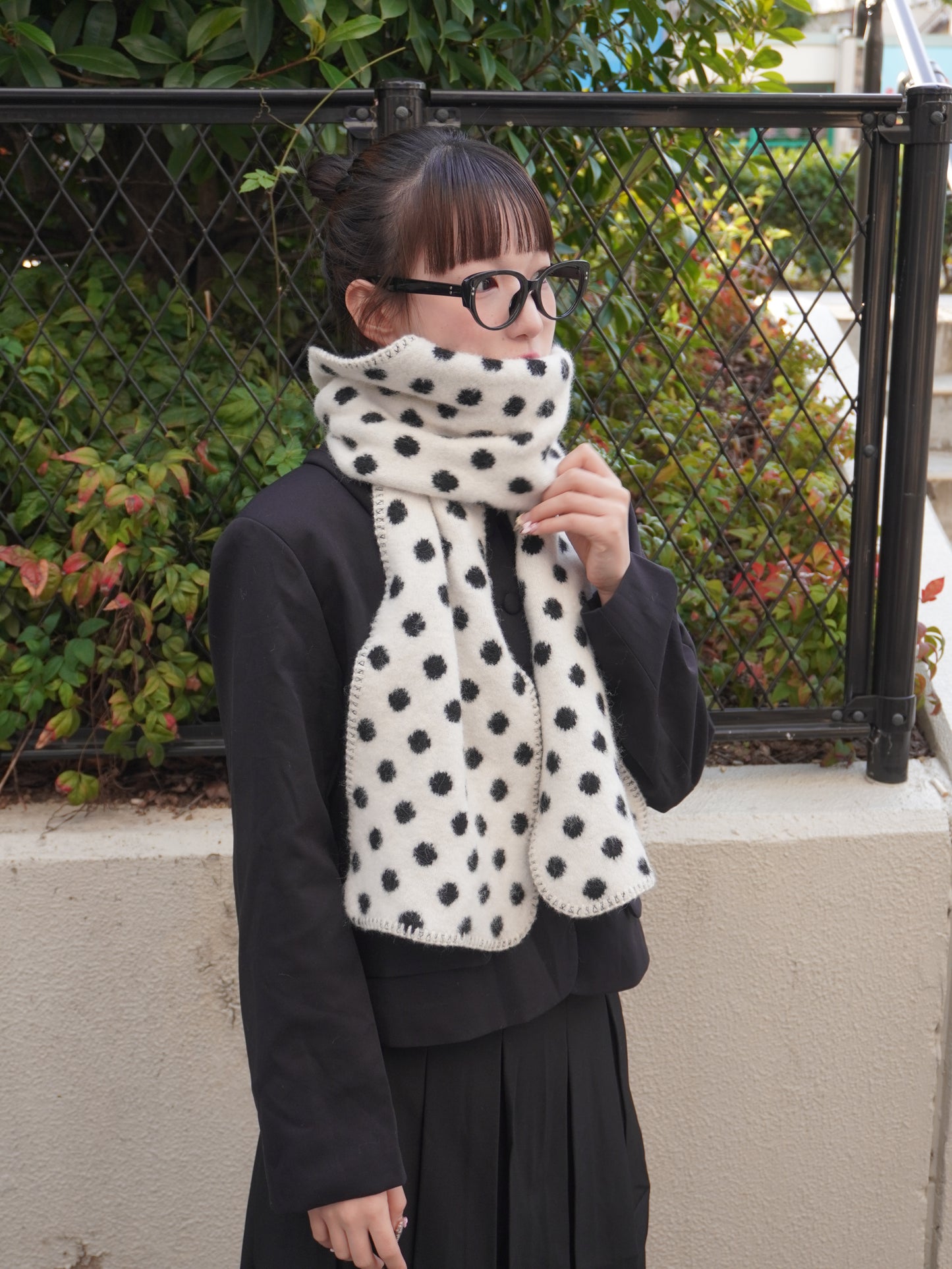 ドットバイカラーマフラー DPB85384