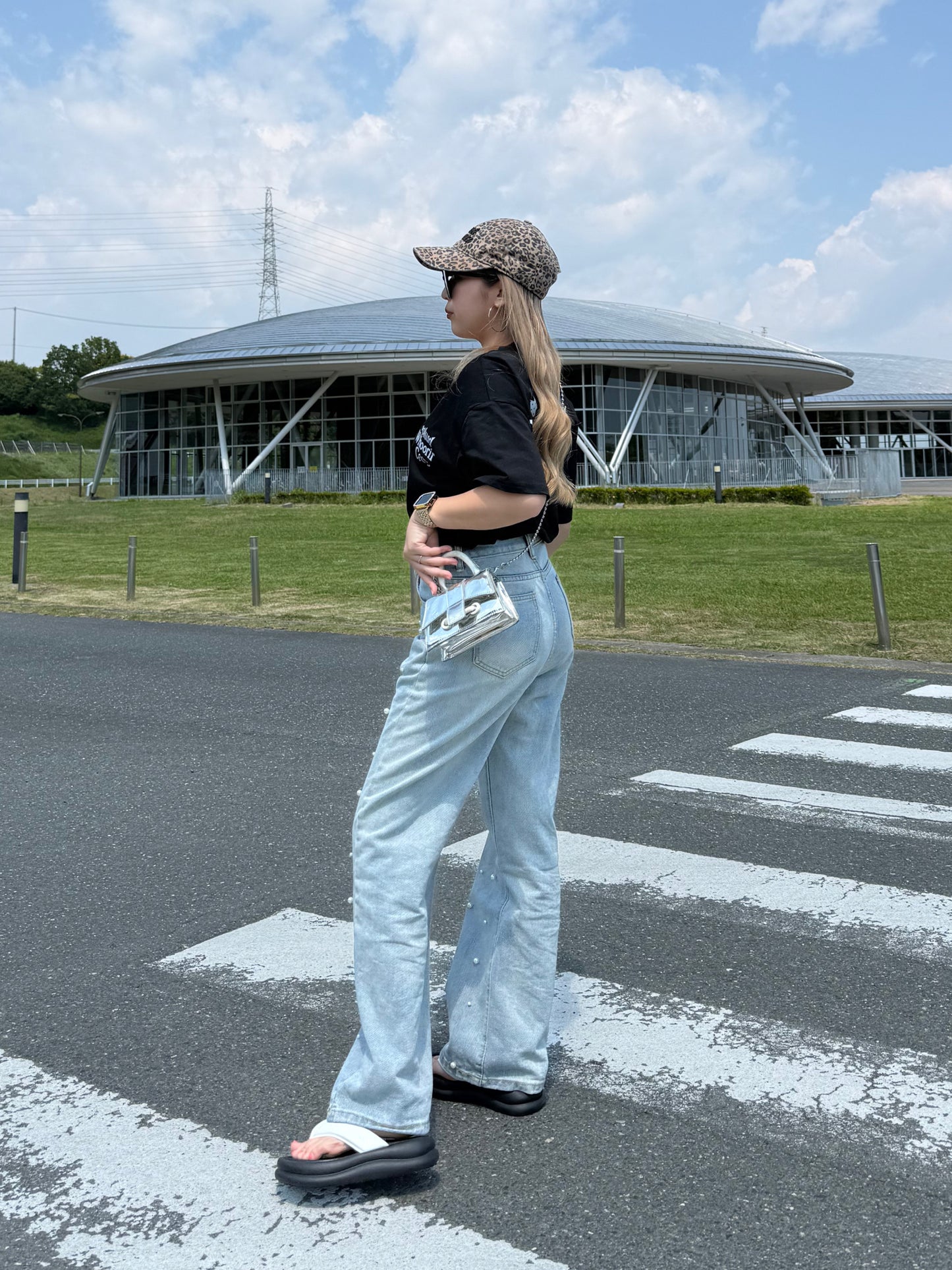 パールデニムパンツ DPB73610