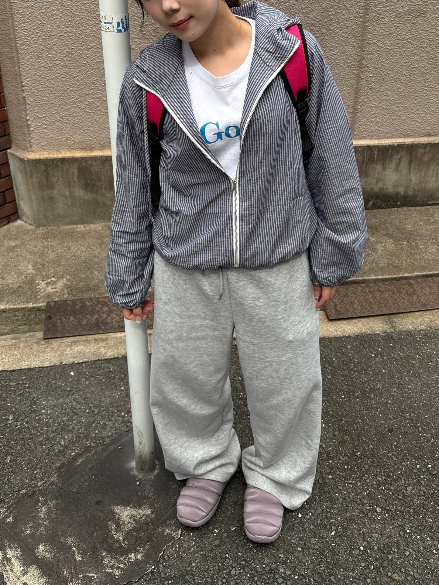 ストライプマウンテンパーカー DPB89081