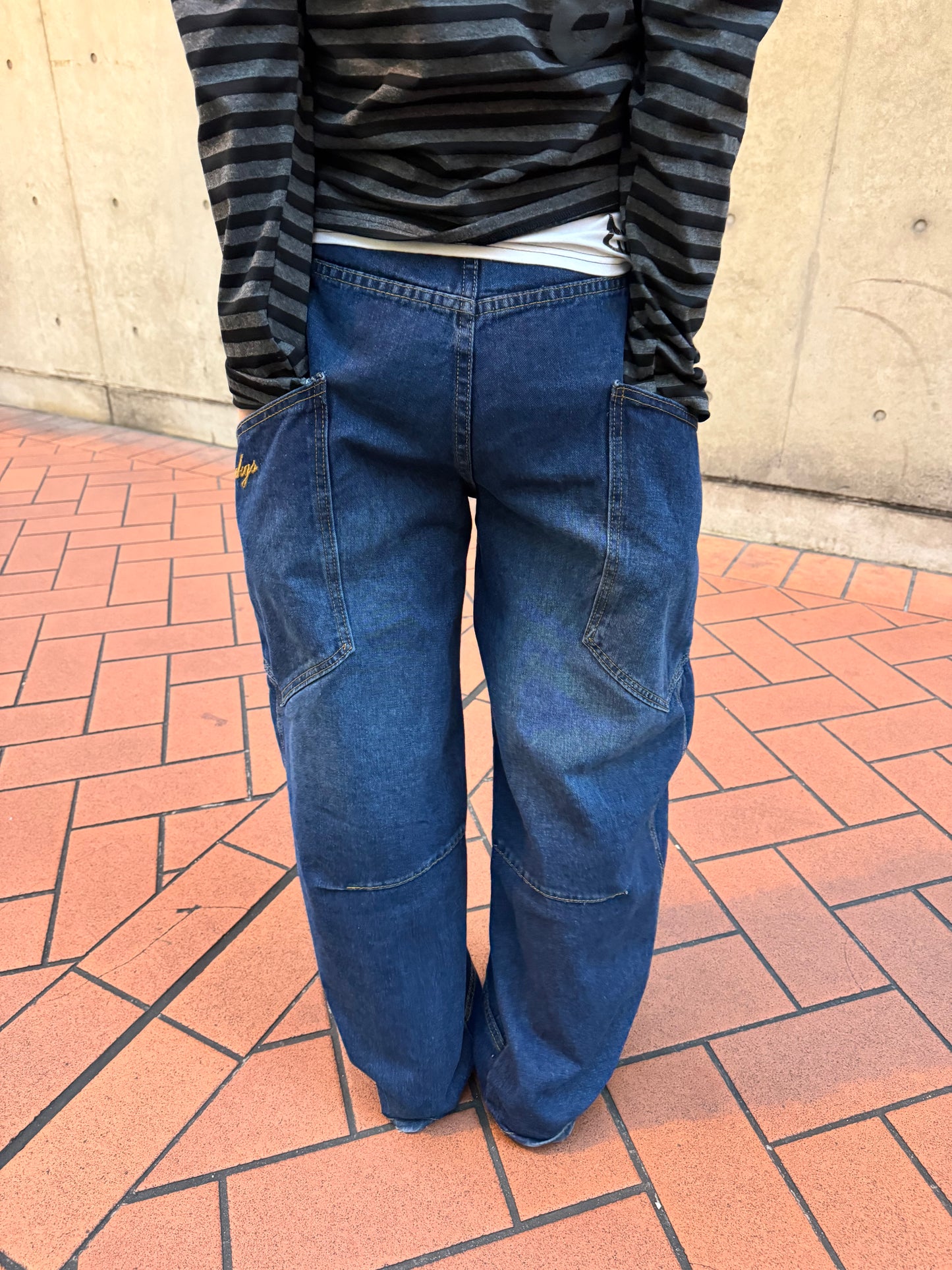 ポケットバルーンデニムパンツ DPB85082