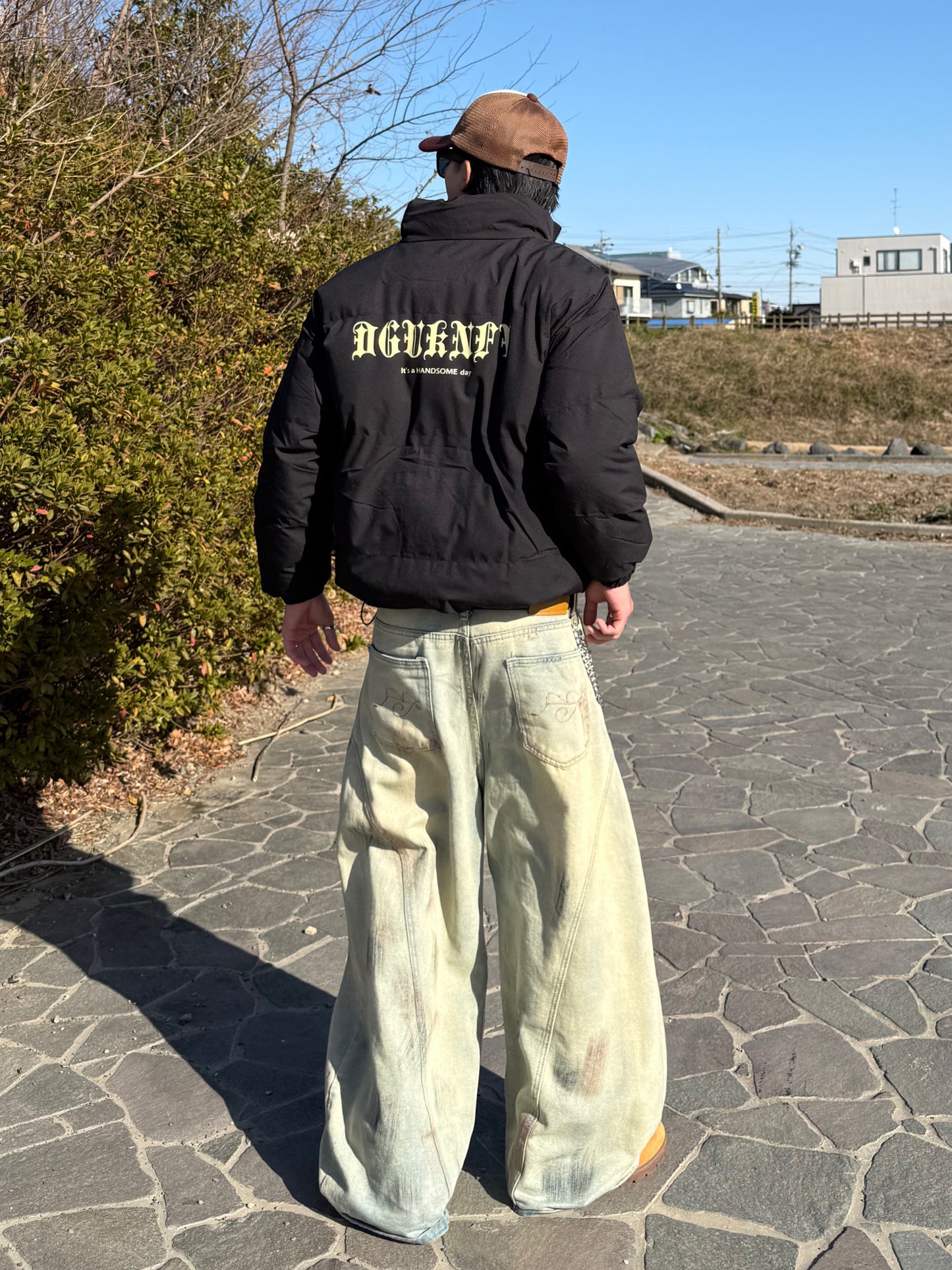 ダメージデザインデニムパンツ DPB90051