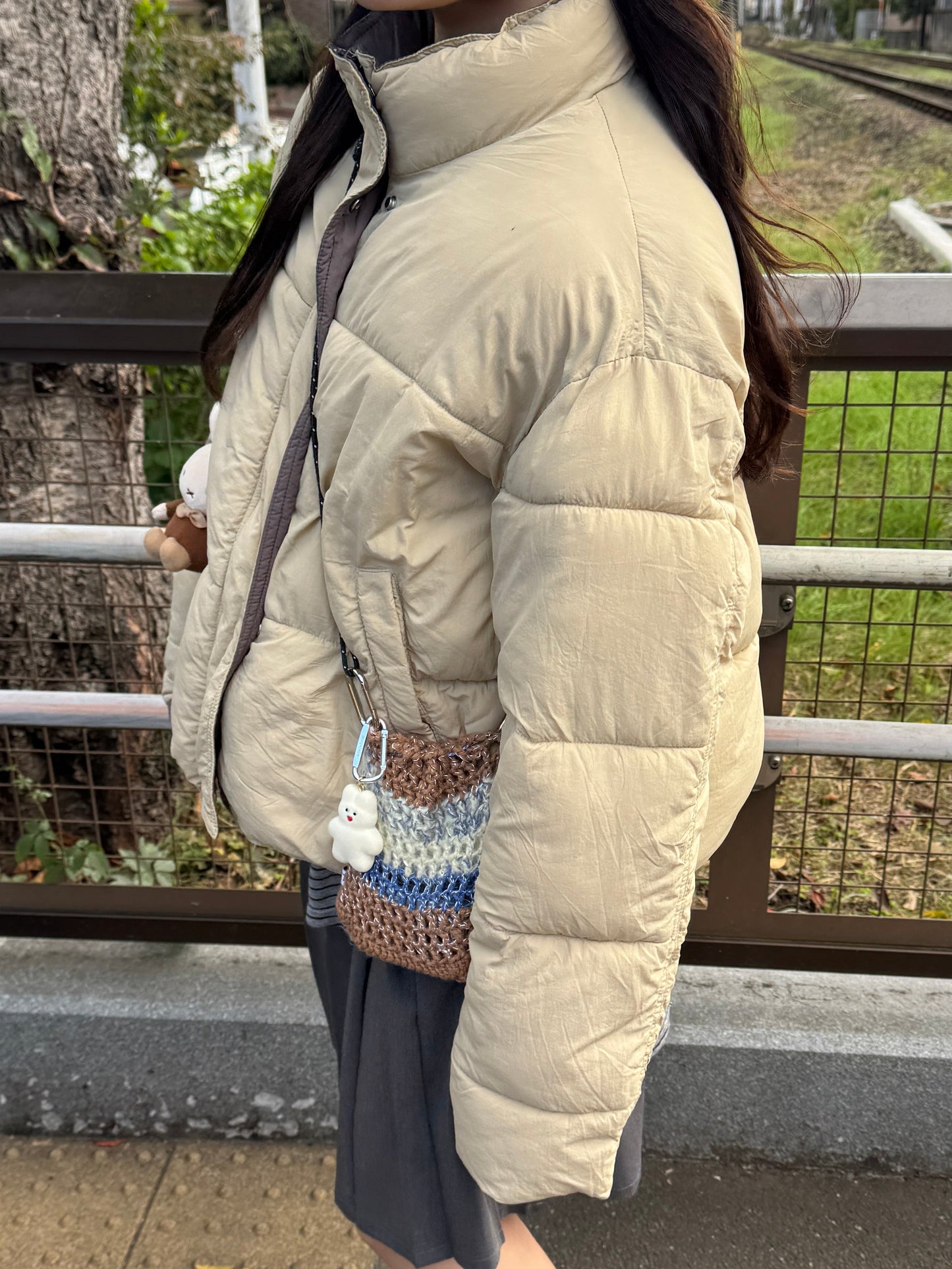 バイカラー中綿ジャケット DPB78220