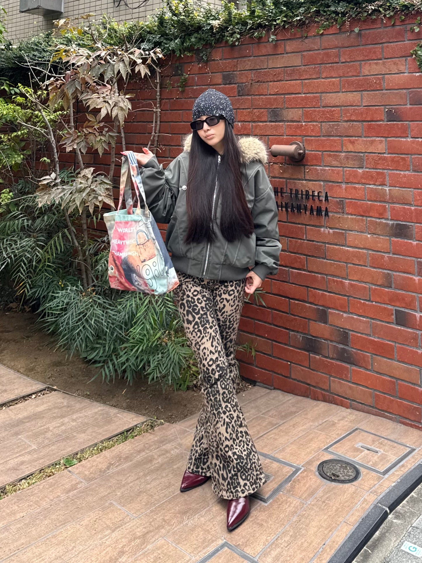 ボルドーバックルブーツ DPB86165