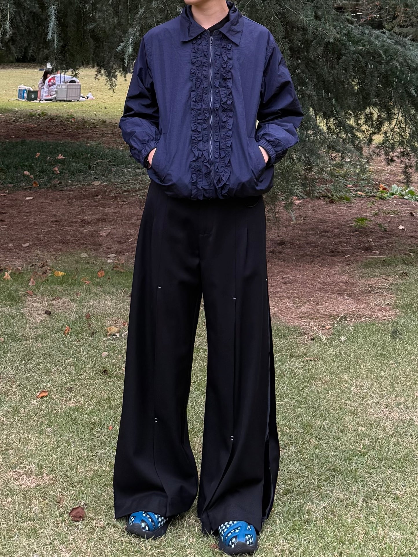 ダブルジップフリルジャケット DPB93036