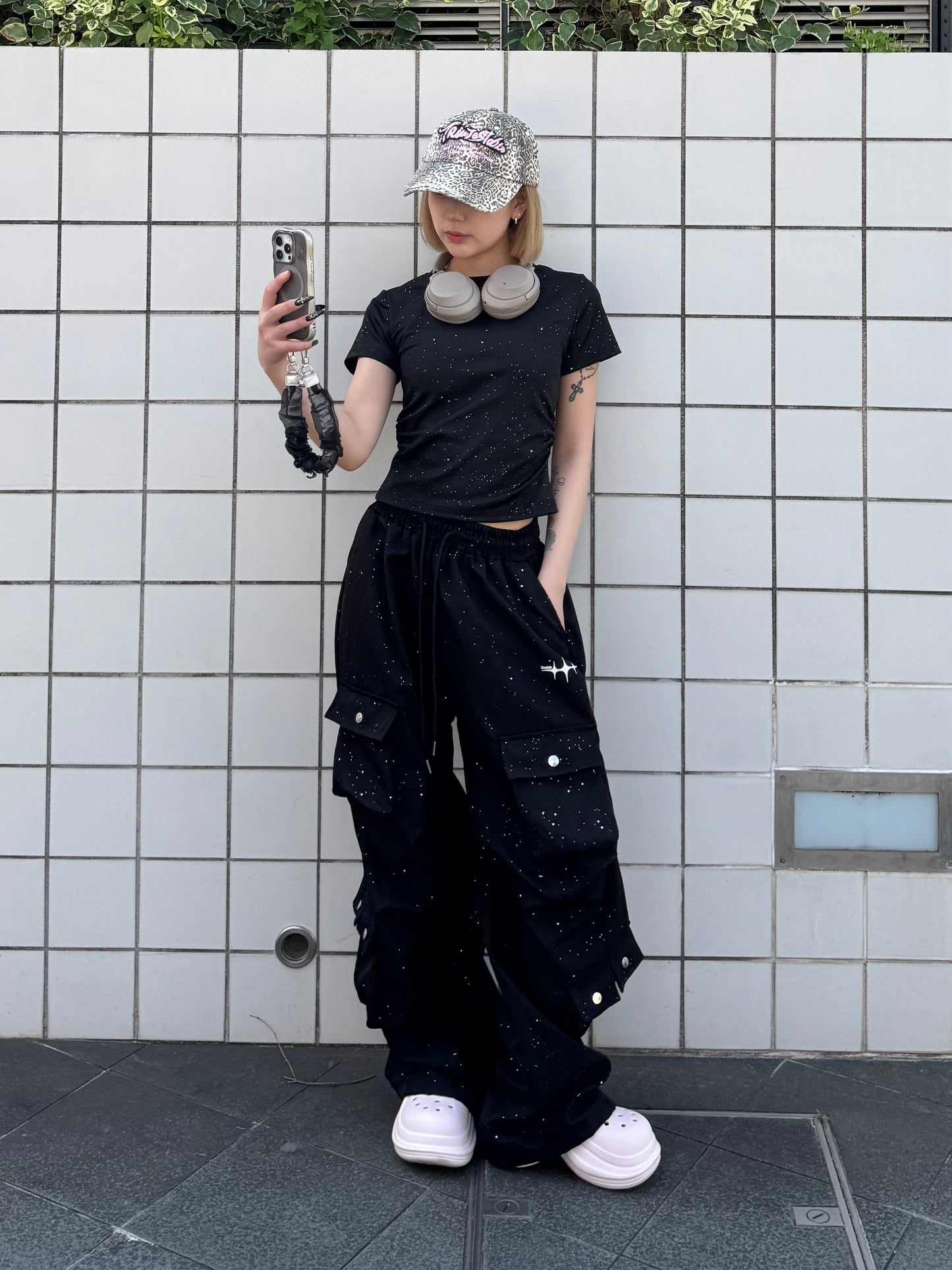 ラメクロップドTシャツ DPB86264