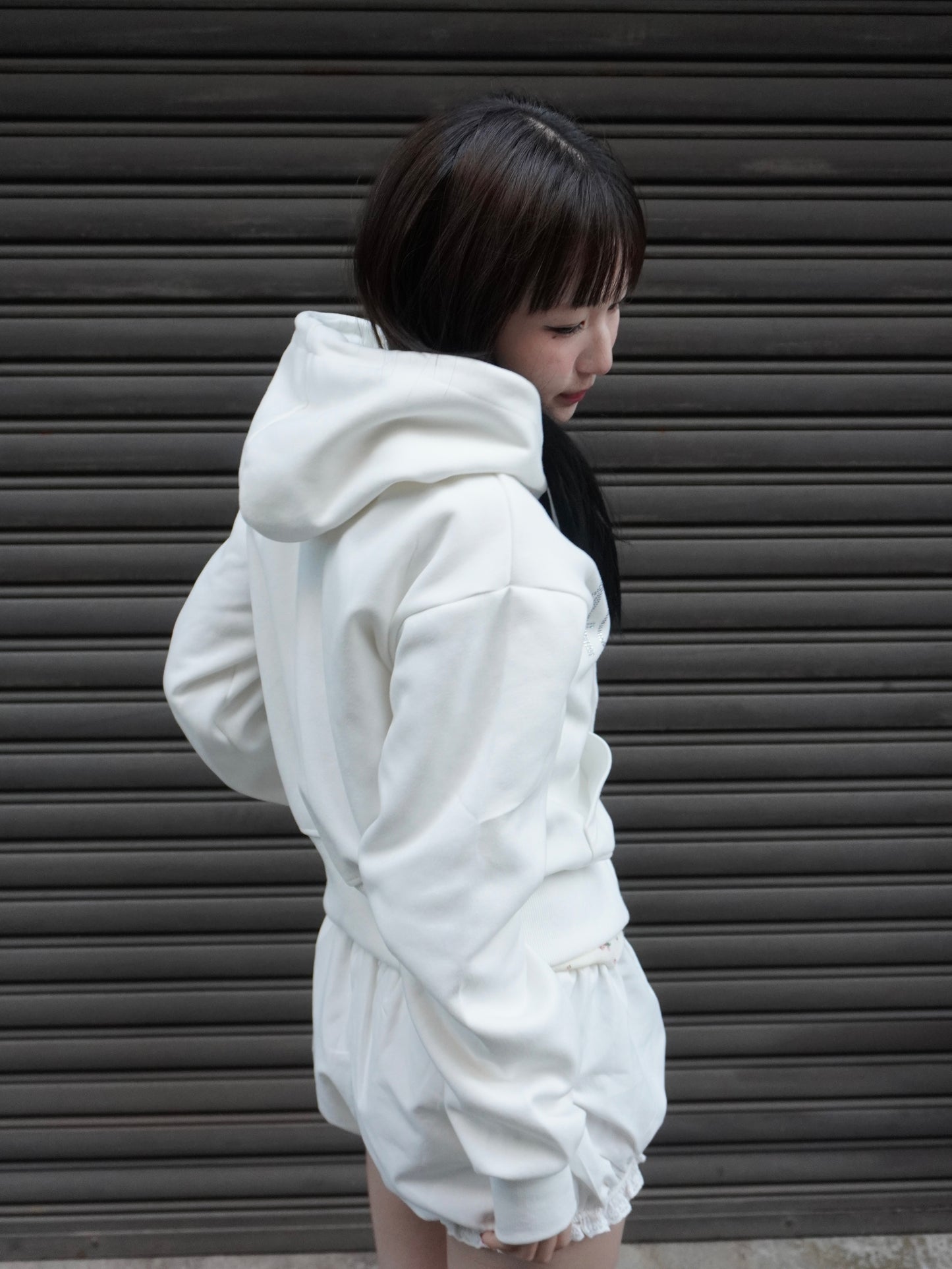 ストーンロゴダブルジップパーカー DPB85325