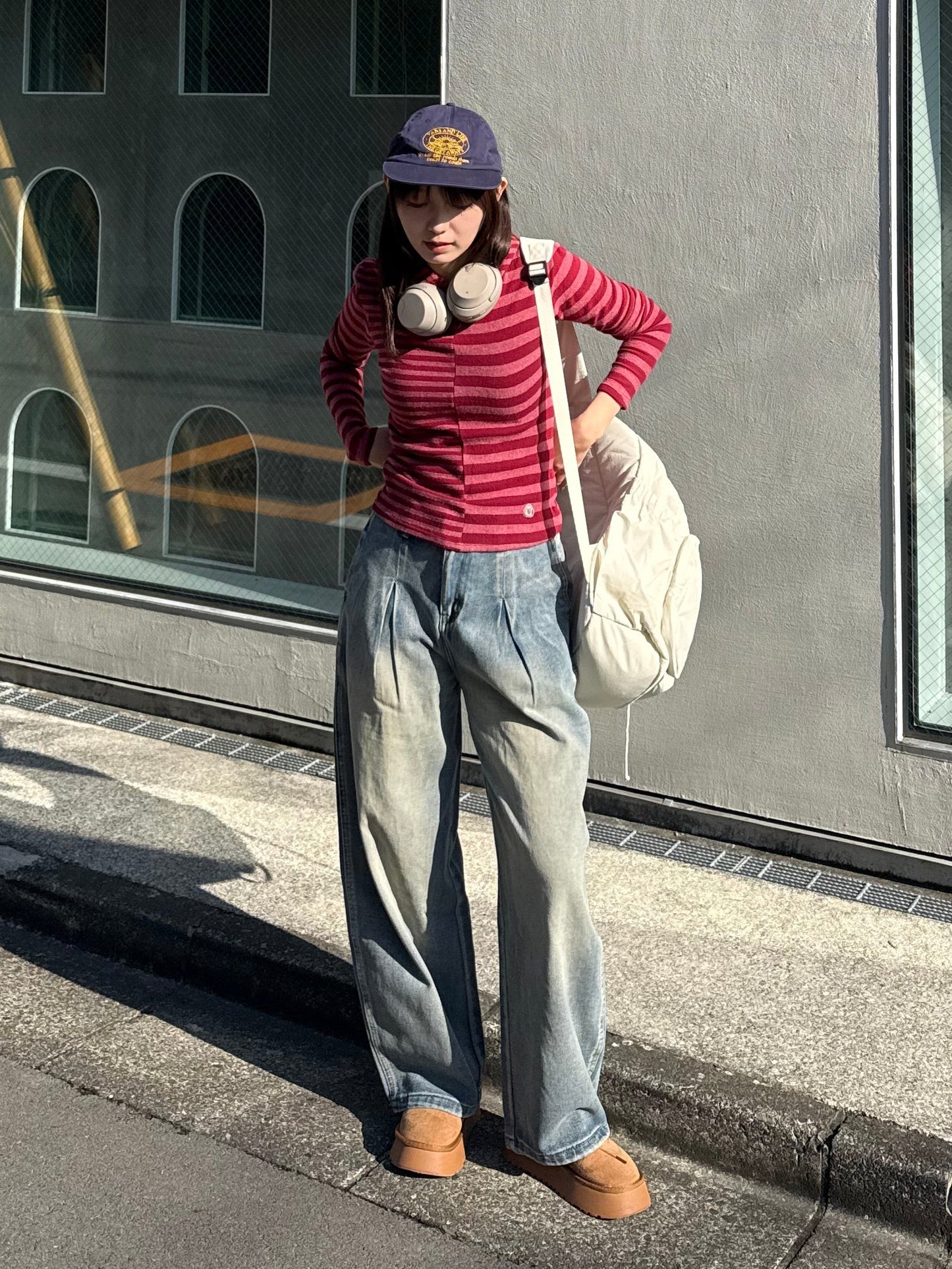 バルーンウォッシュデニムパンツ DPB91078