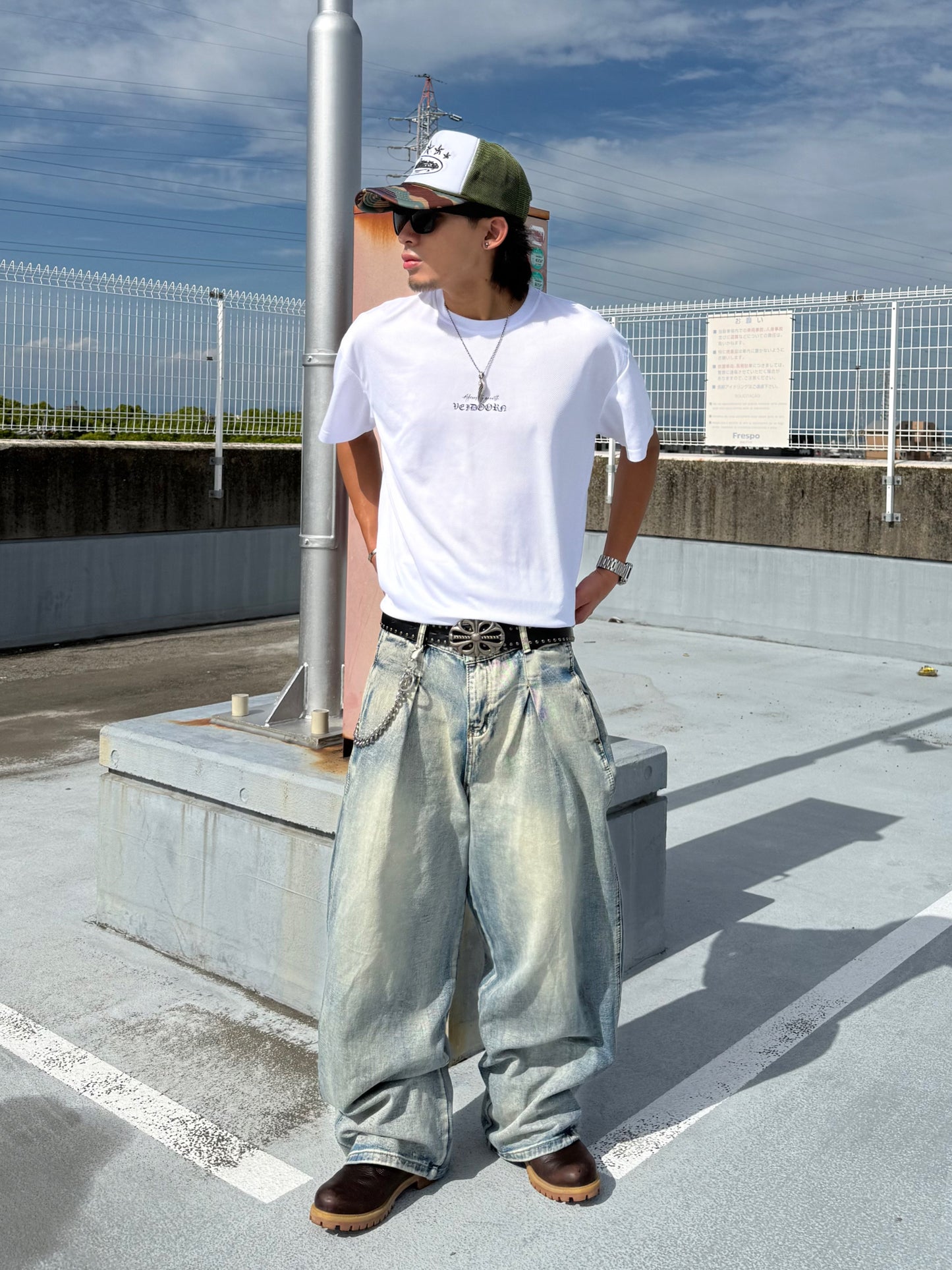 バーブワイヤーデザインTシャツ DPB90194