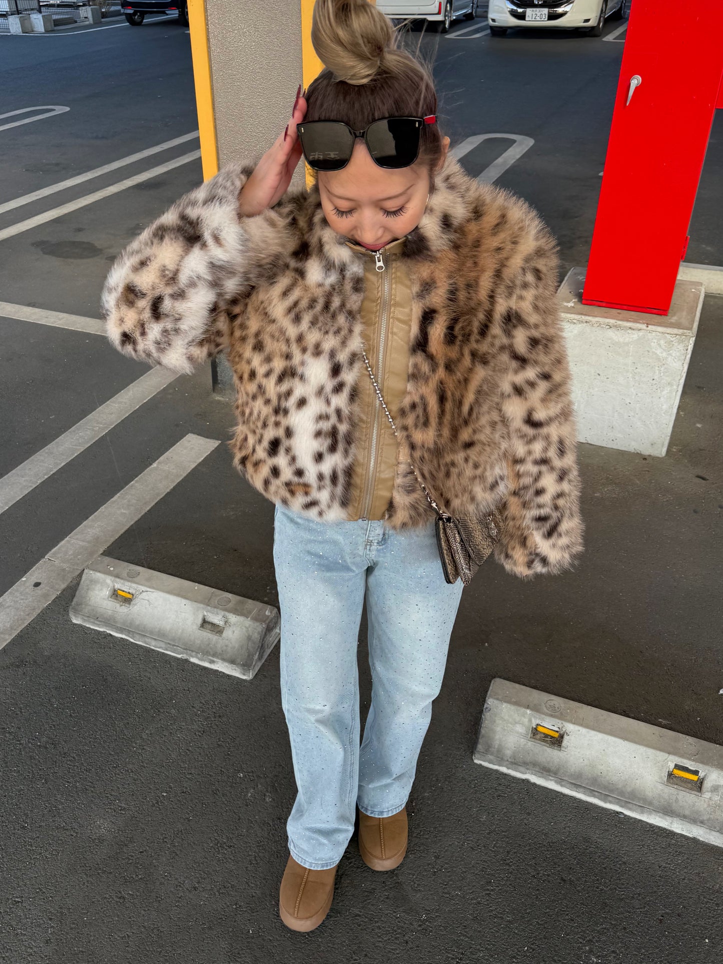 モコモコムートンブーツ DPB73457