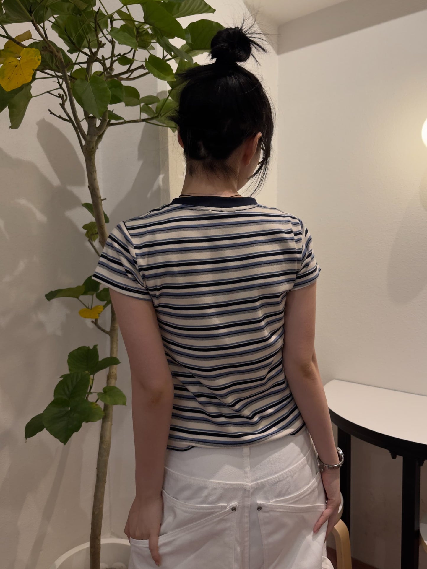 ボーダーミニTシャツ DPB85579