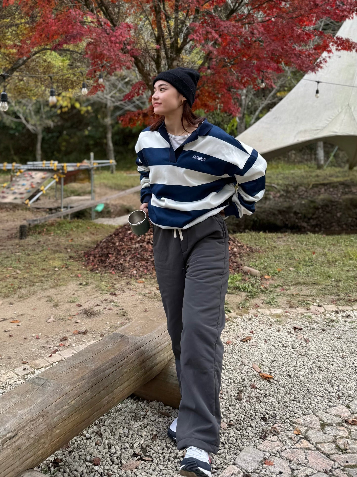 カジュアルストレートパンツ DPB47489