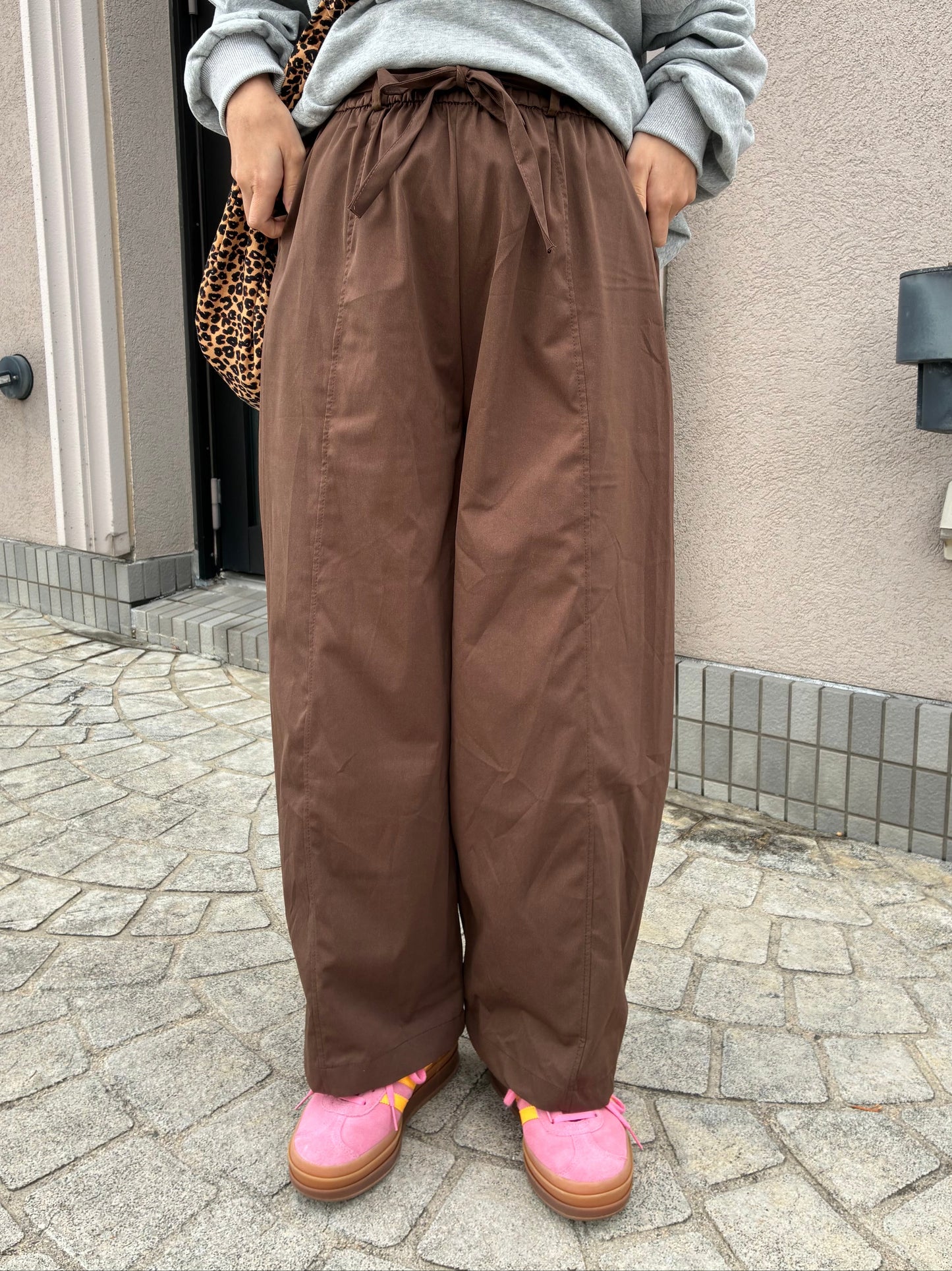 ブラウンバルーンパンツ DPA61448