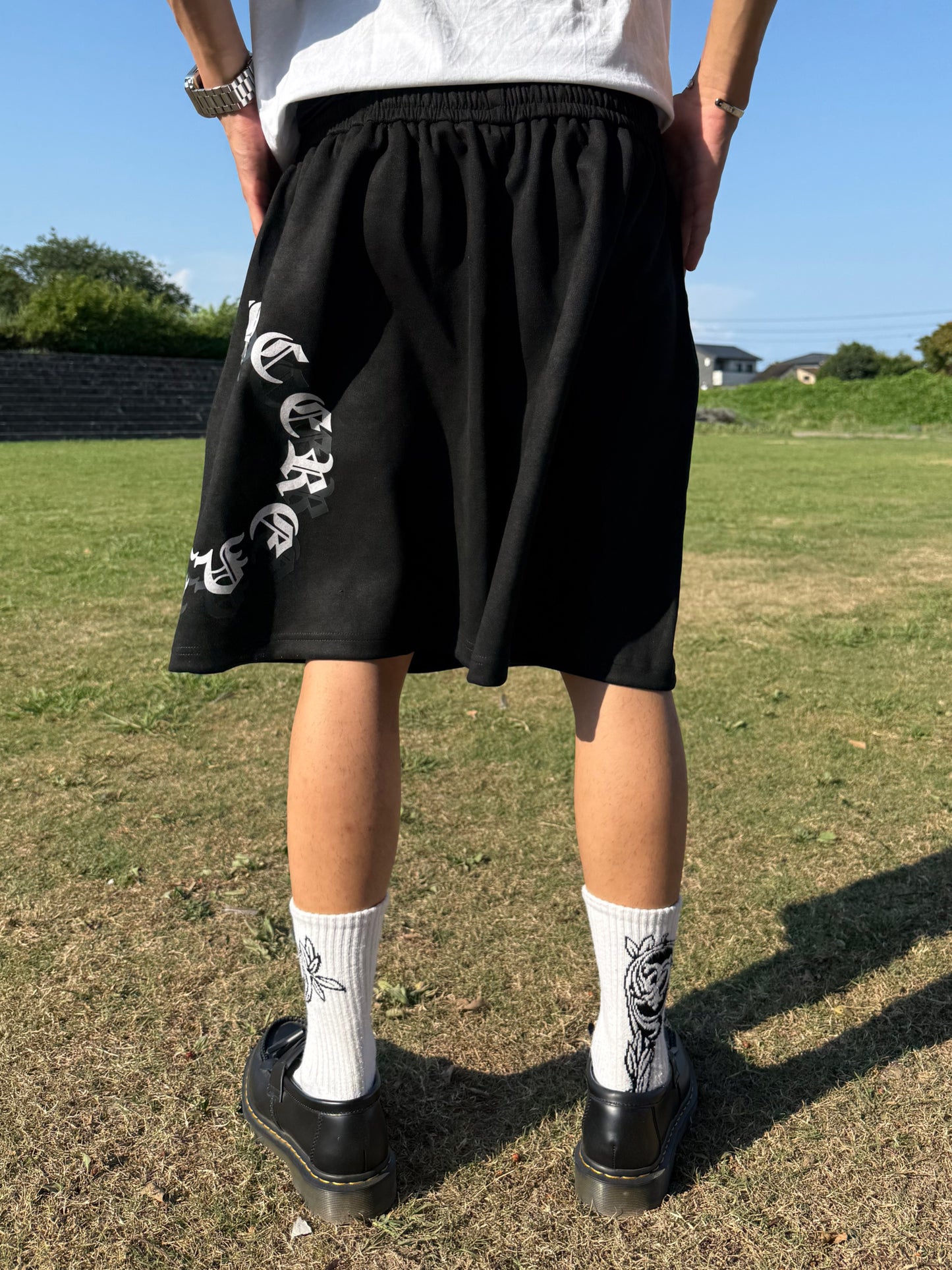ゴシックロゴハーフパンツ DPB90010
