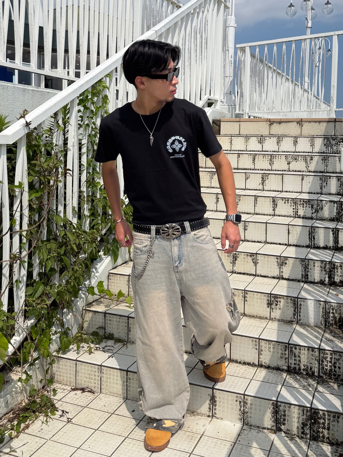 ゴシックバックロゴTシャツ DPB90210