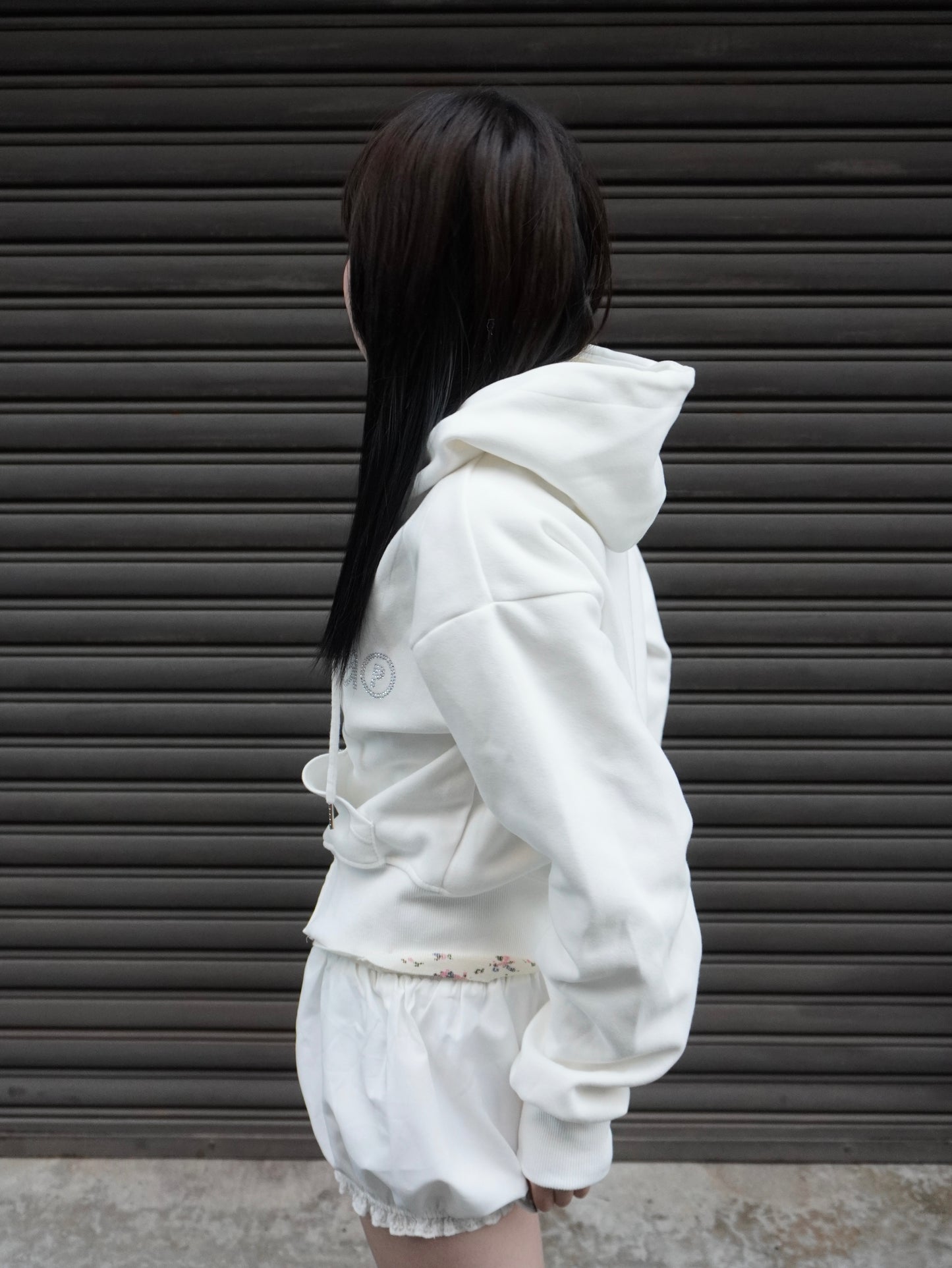 ストーンロゴダブルジップパーカー DPB85325