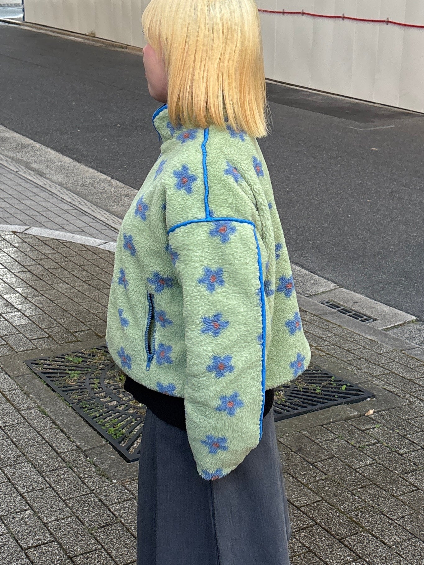 フラワーフリースジャケット DPB97044