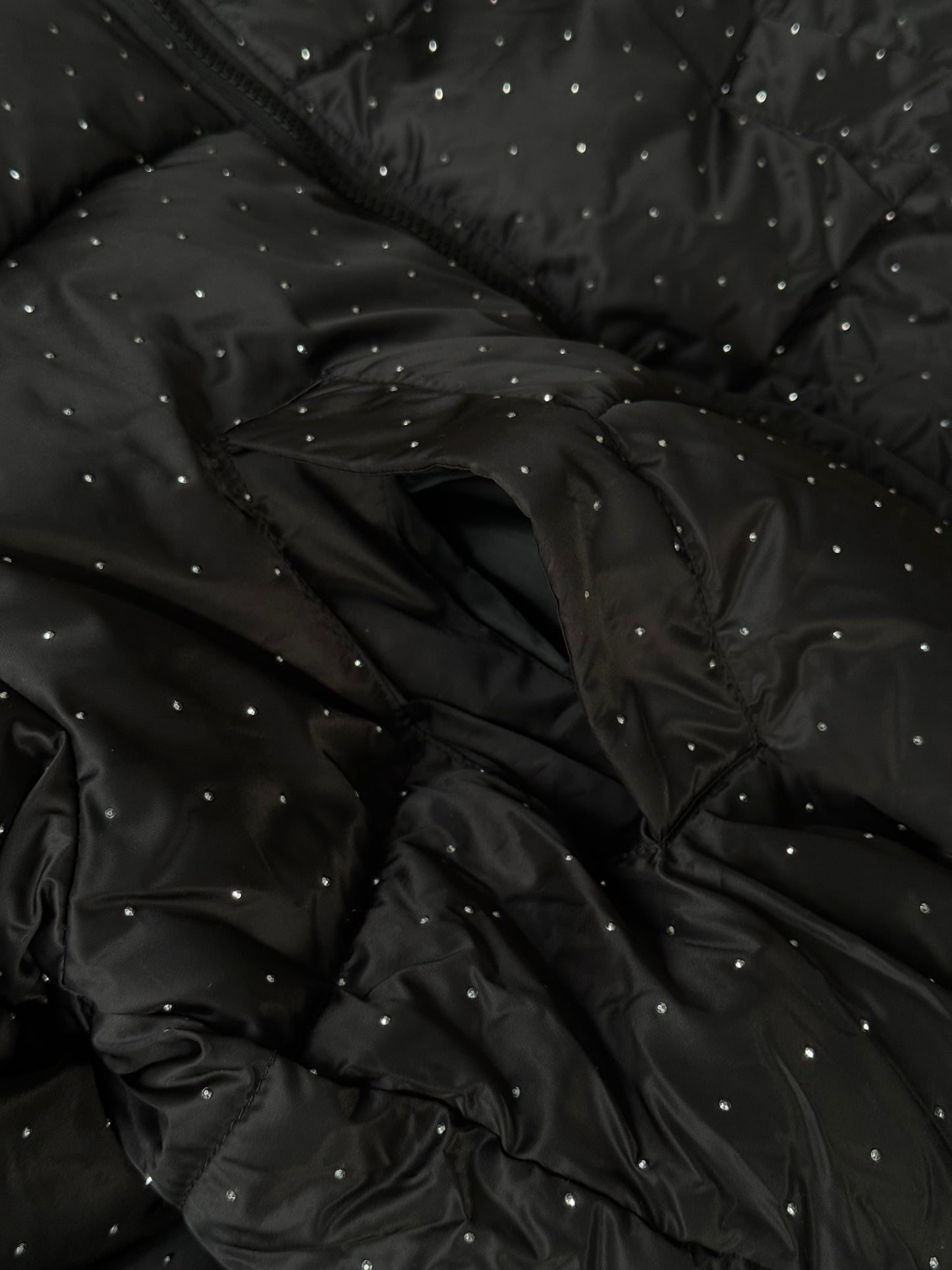 ラメショートダウンジャケット DPB86154