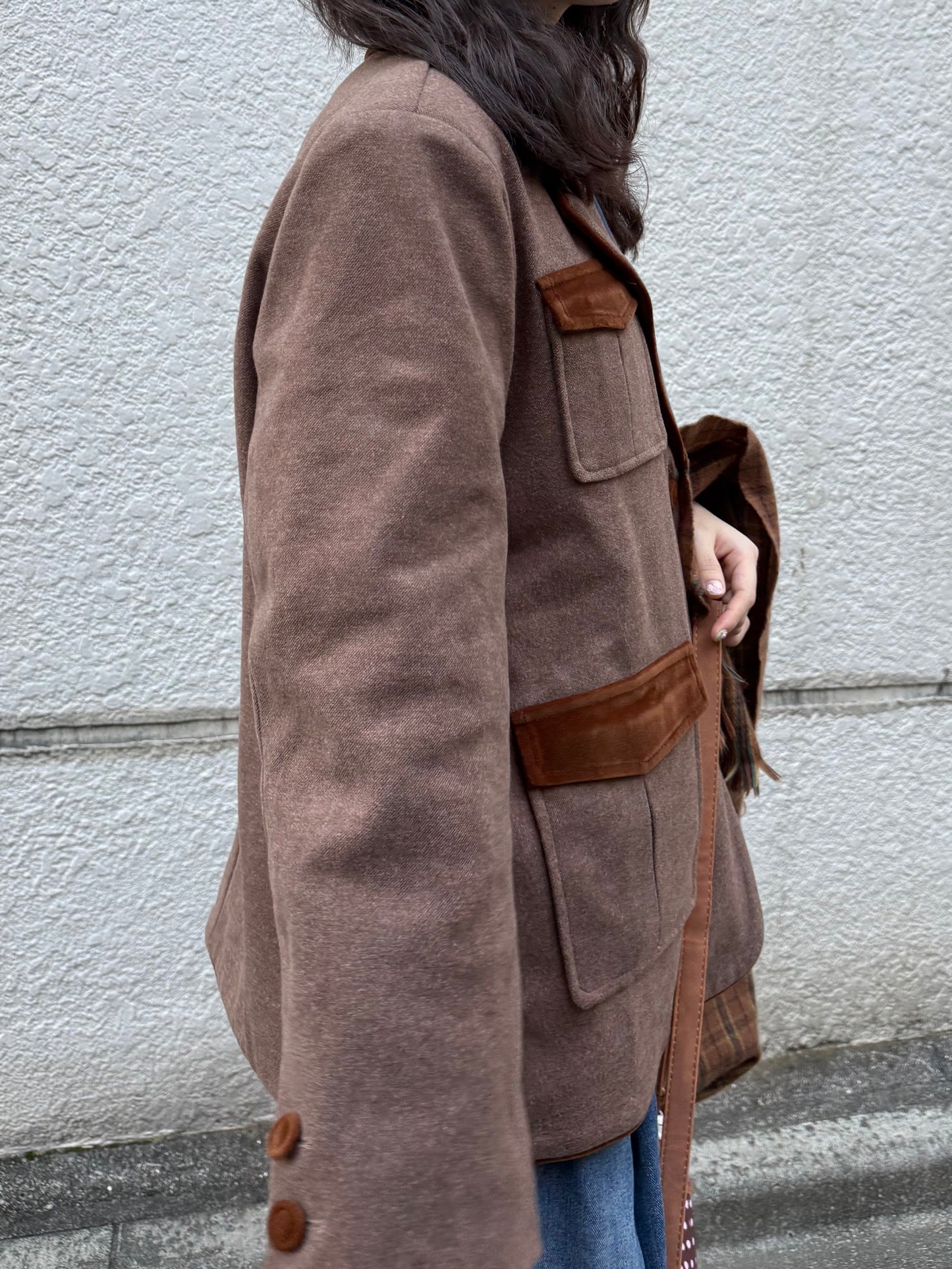 ツートンカラージャケット DPA43698