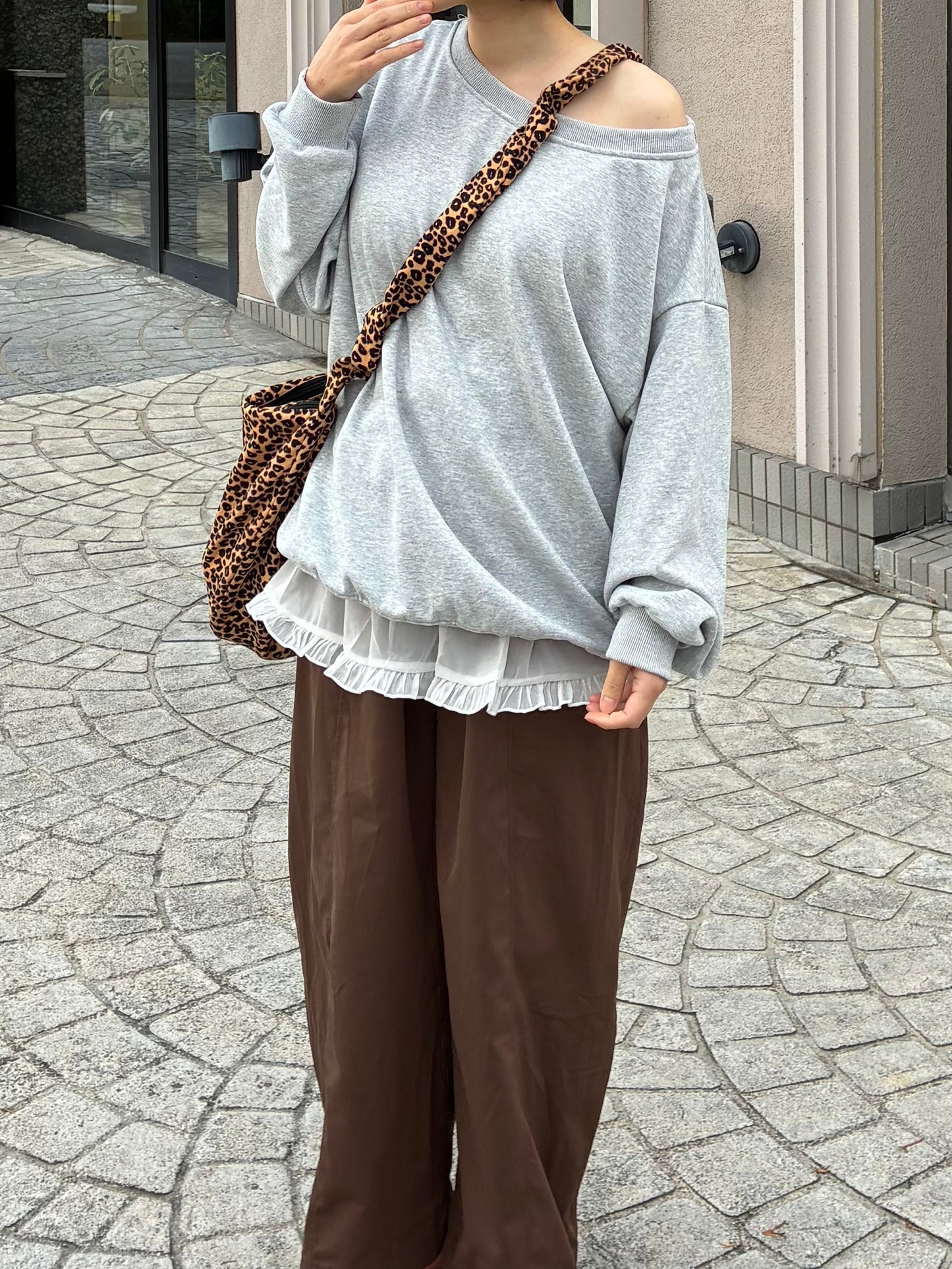 オフショルダースウェット DPA61443