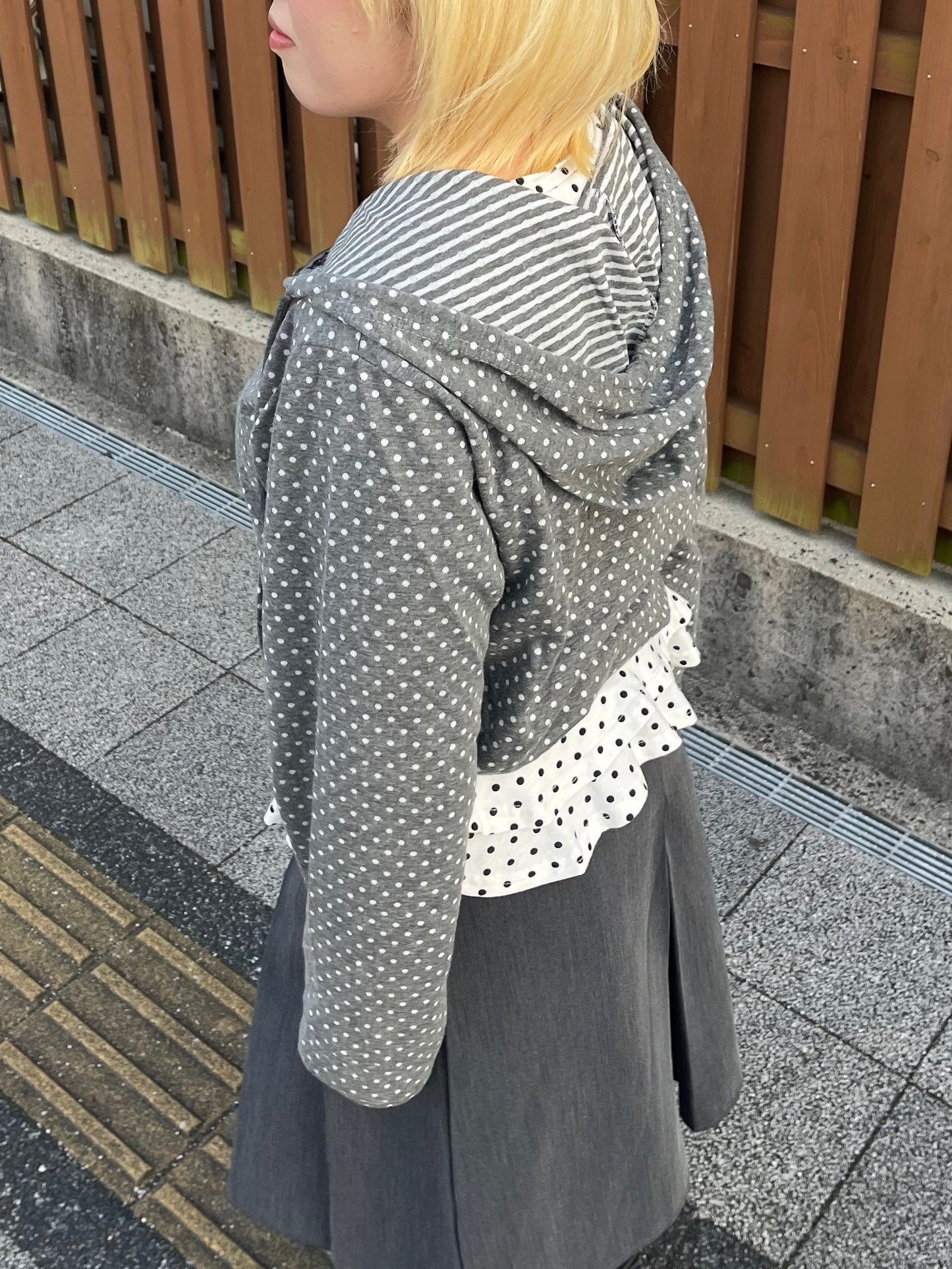 ストラップドットパーカー DPB97081