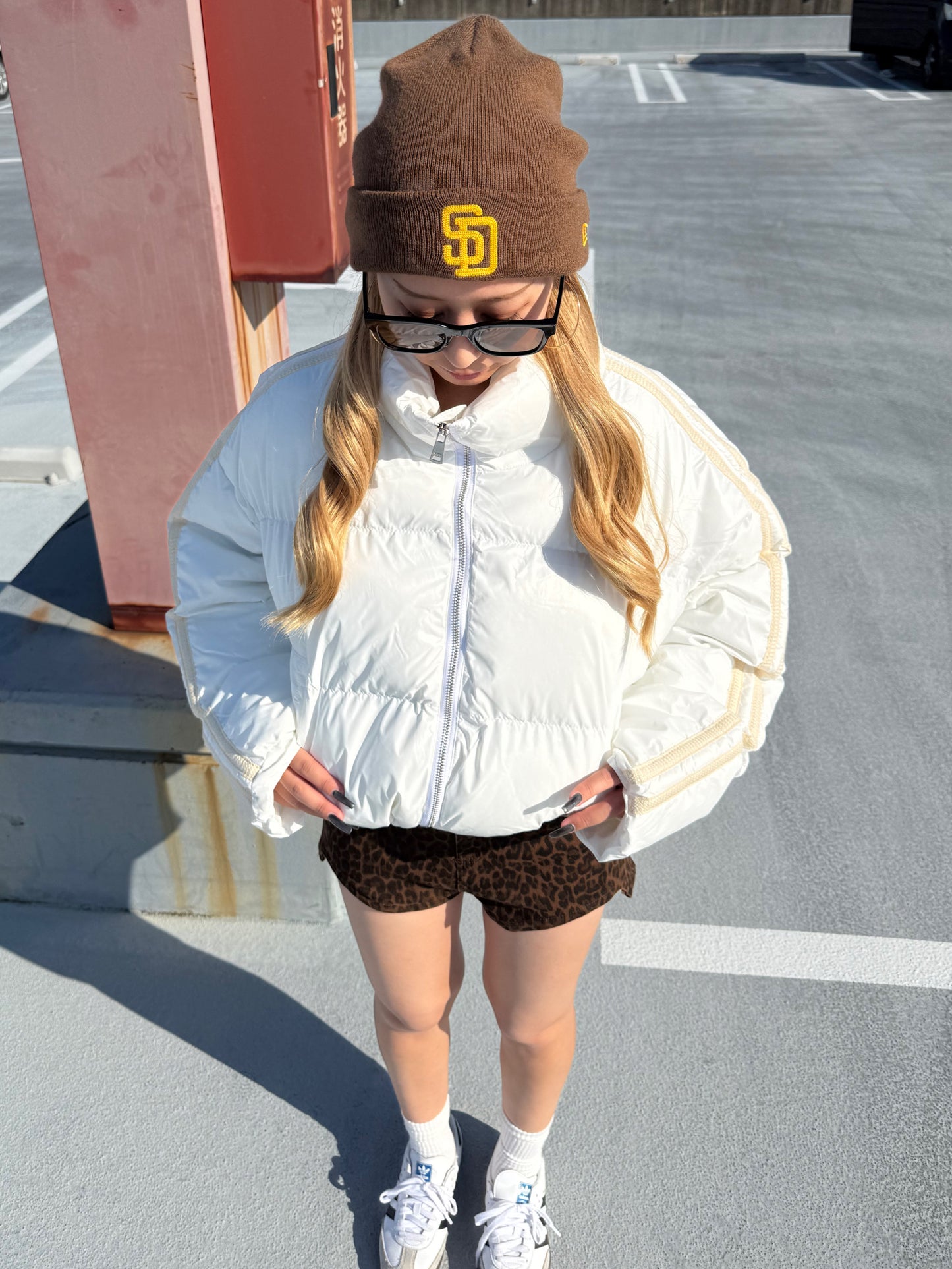 ラインショートダウンジャケット DPB73541