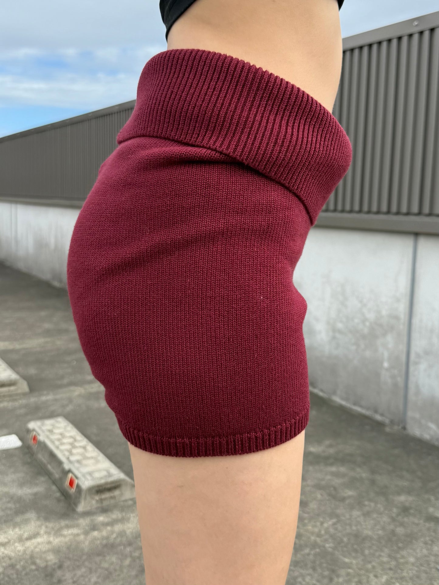 ウエストデザインニットパンツ DPB73506