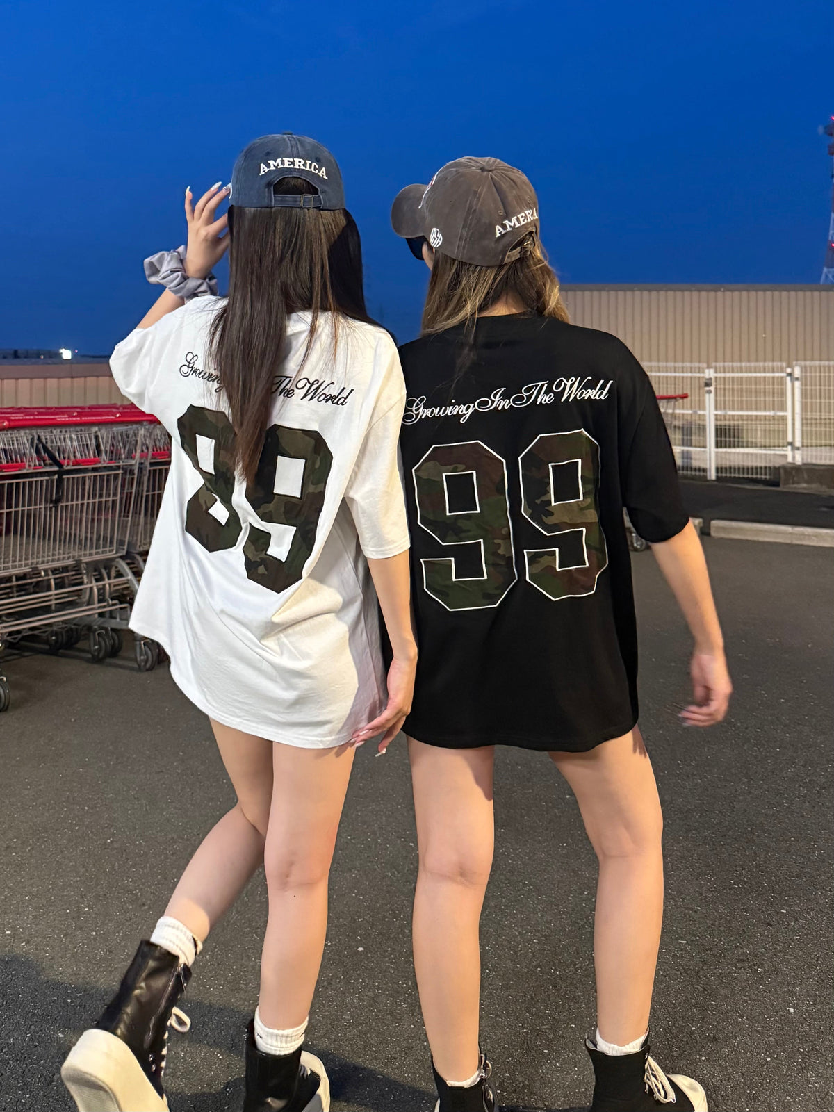 【即納】99カモフラロゴTシャツ DPB73675S