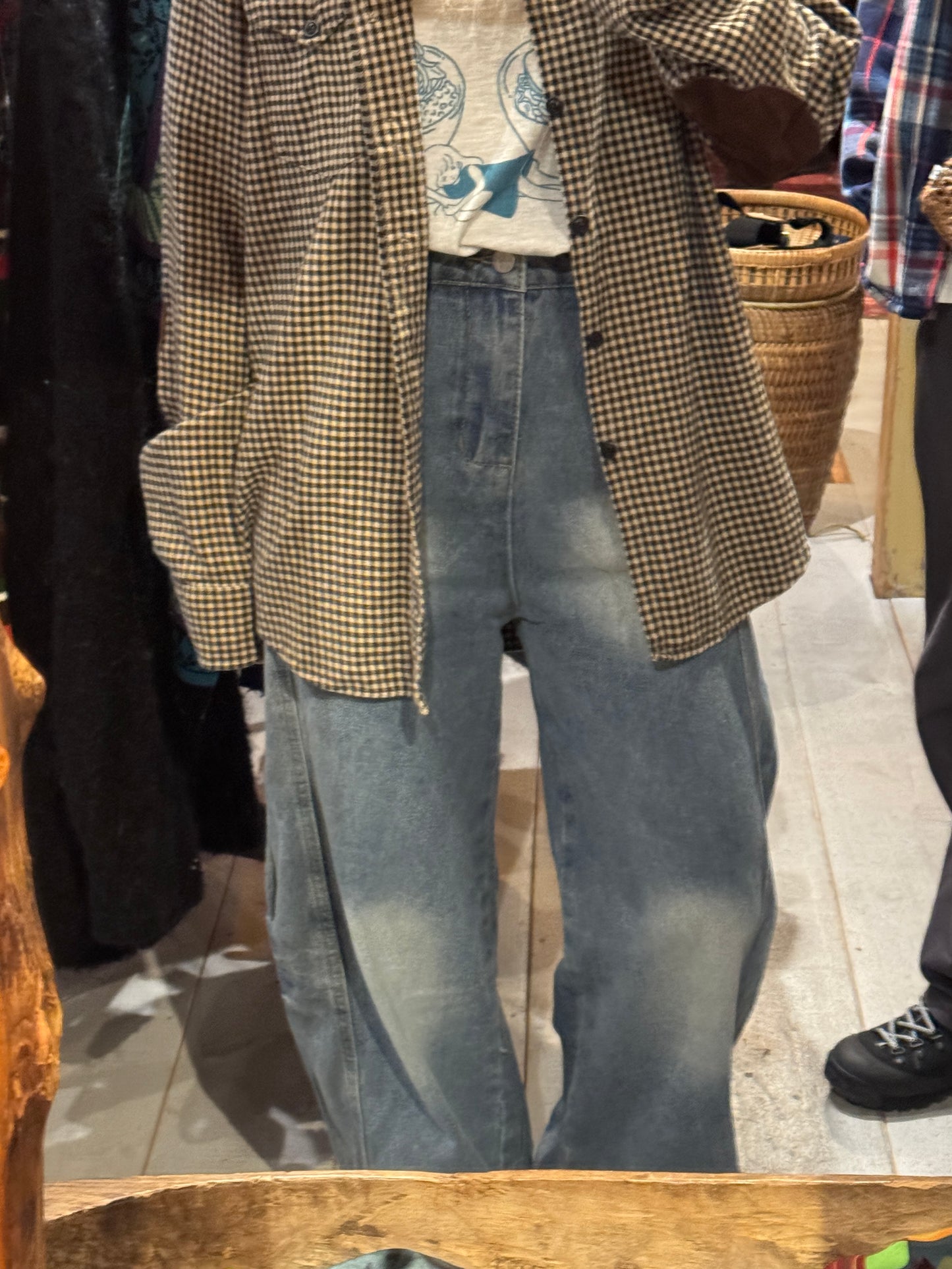 ワイドデニムパンツ DPB78198