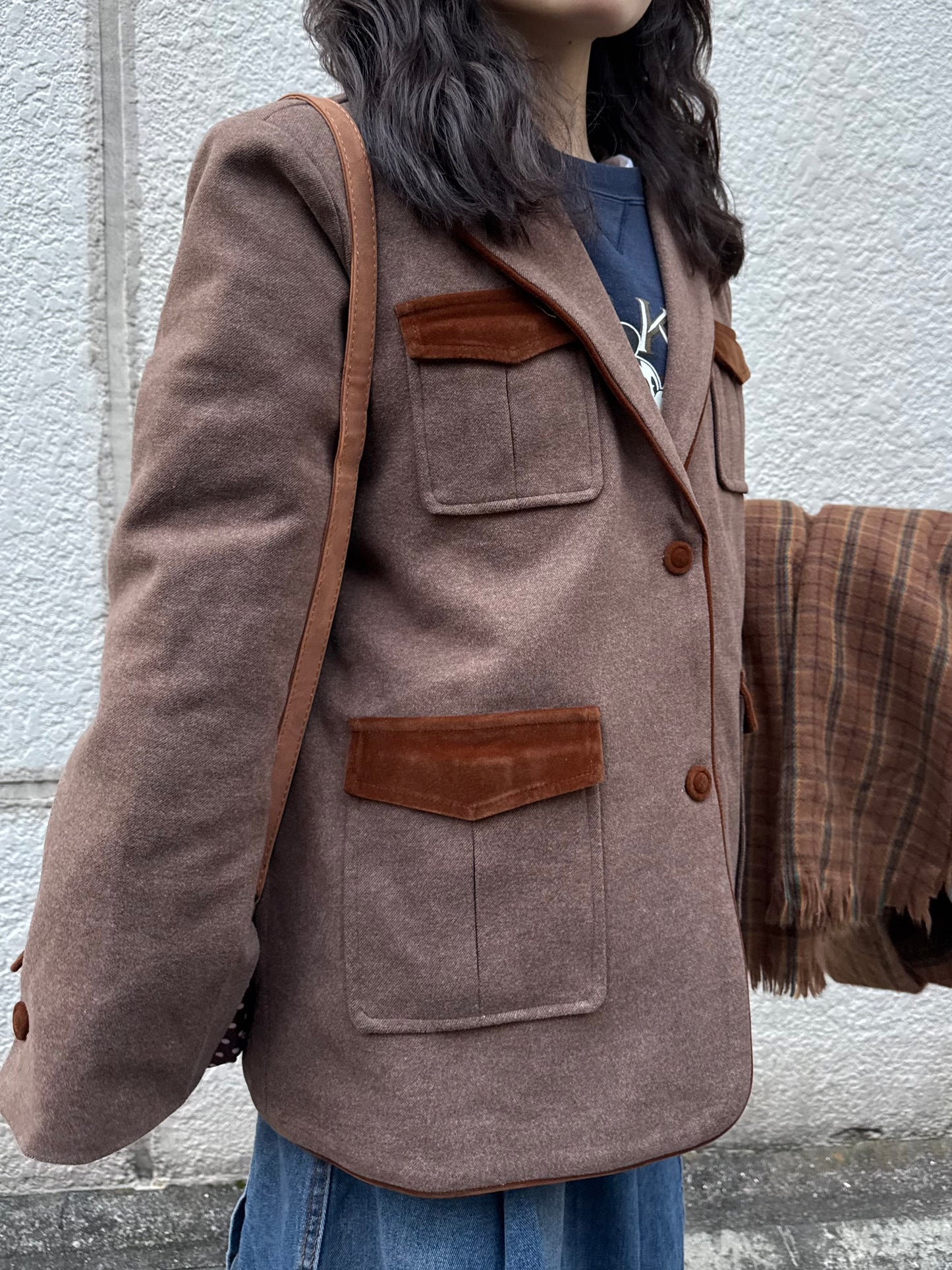 ツートンカラージャケット DPA43698