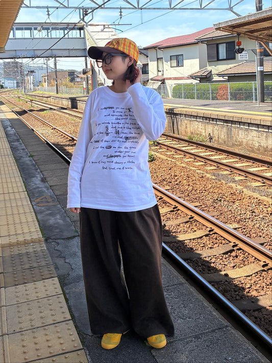 ロゴロングスリーブTシャツ DPA61463