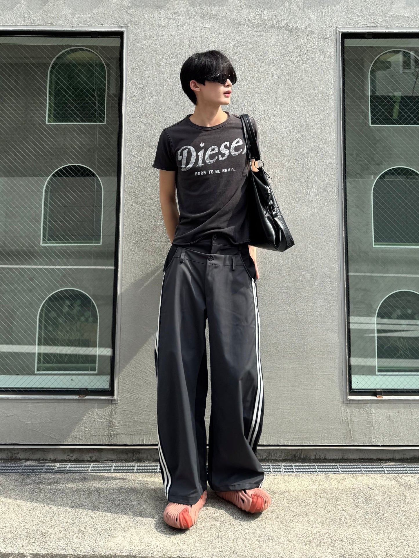 サイドラインウエストレイヤードパンツ DPC05005