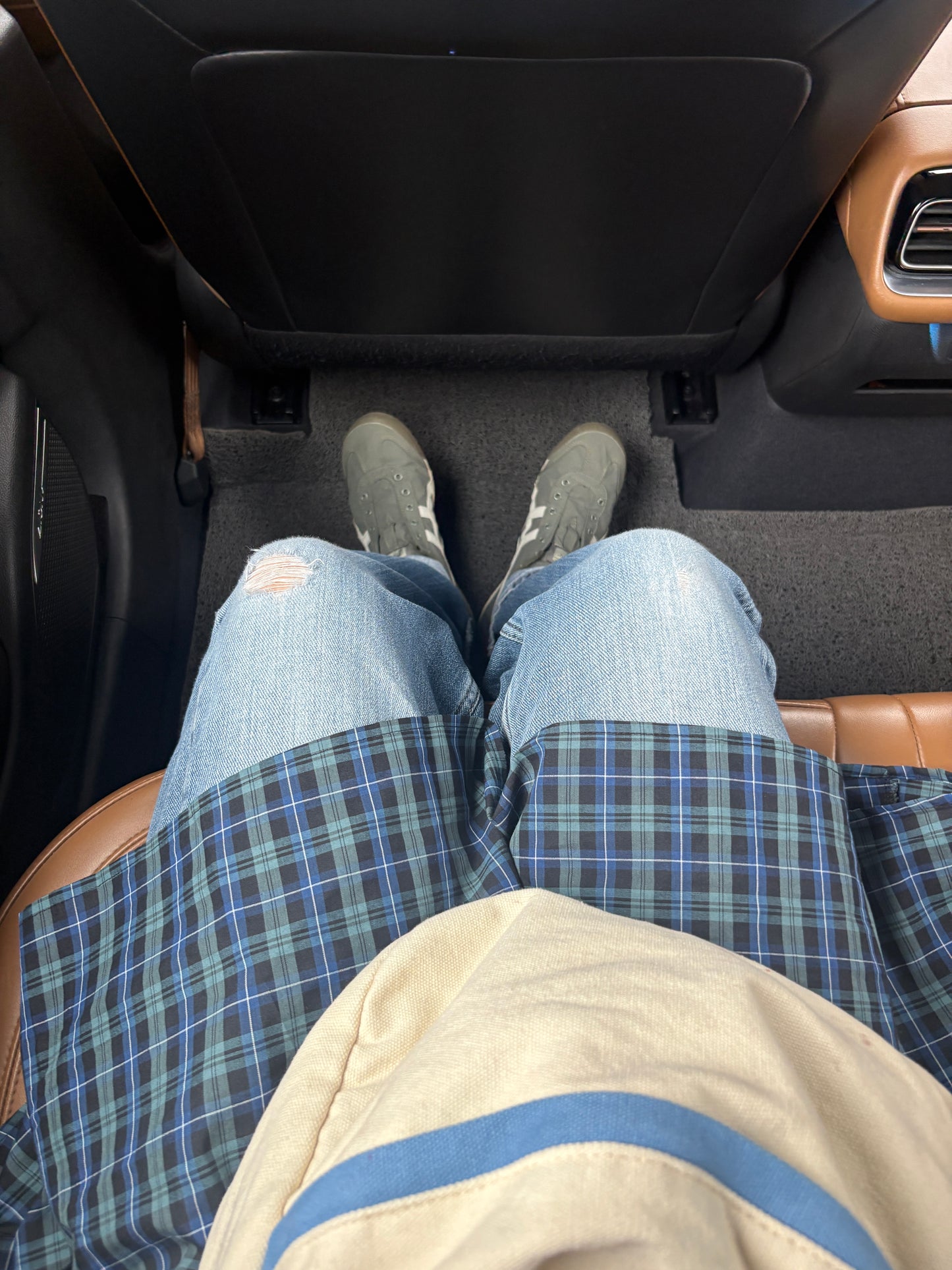 Aラインチェックスカート DPA43682