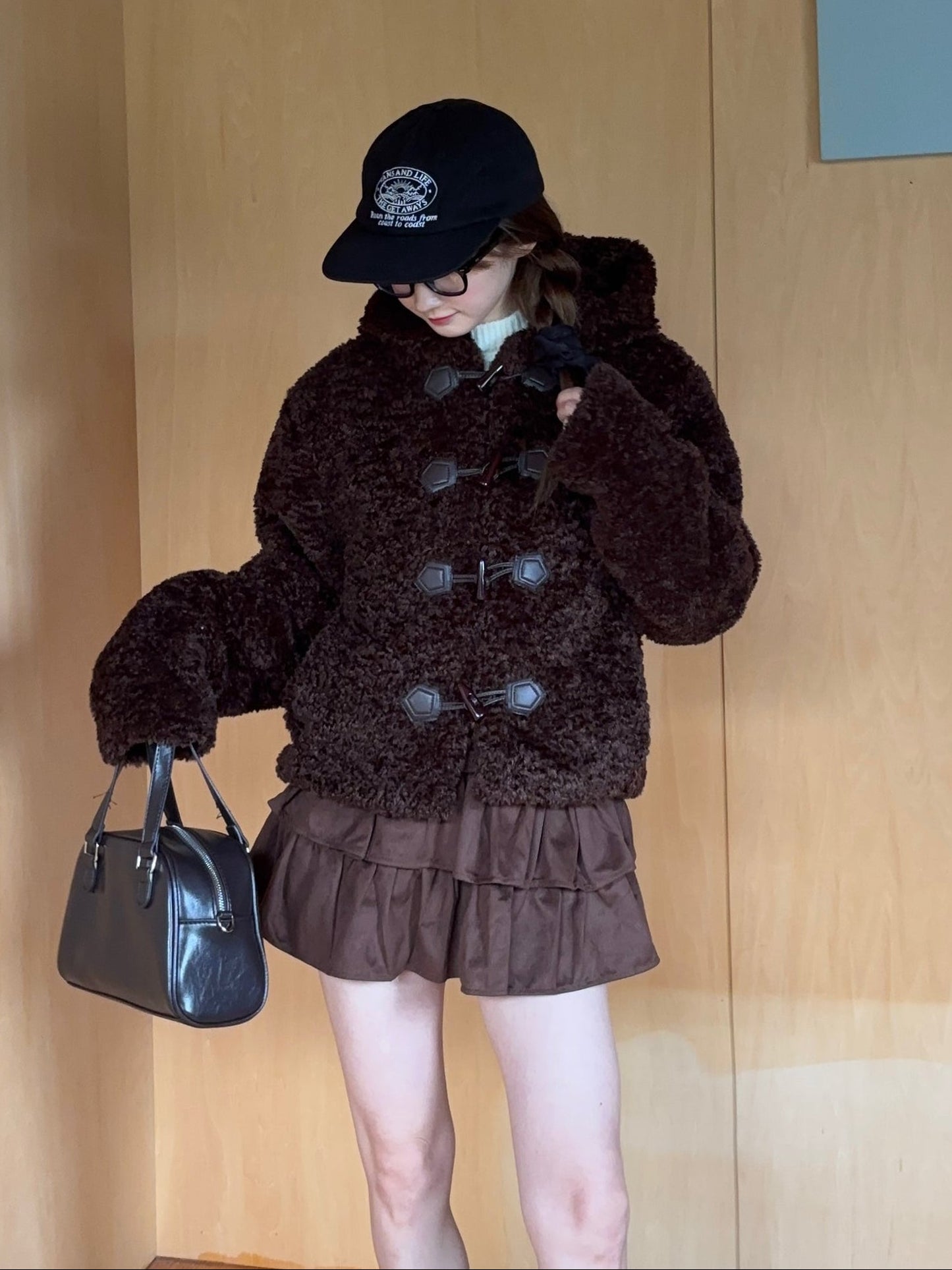 ダークブラウンコート DPB88138